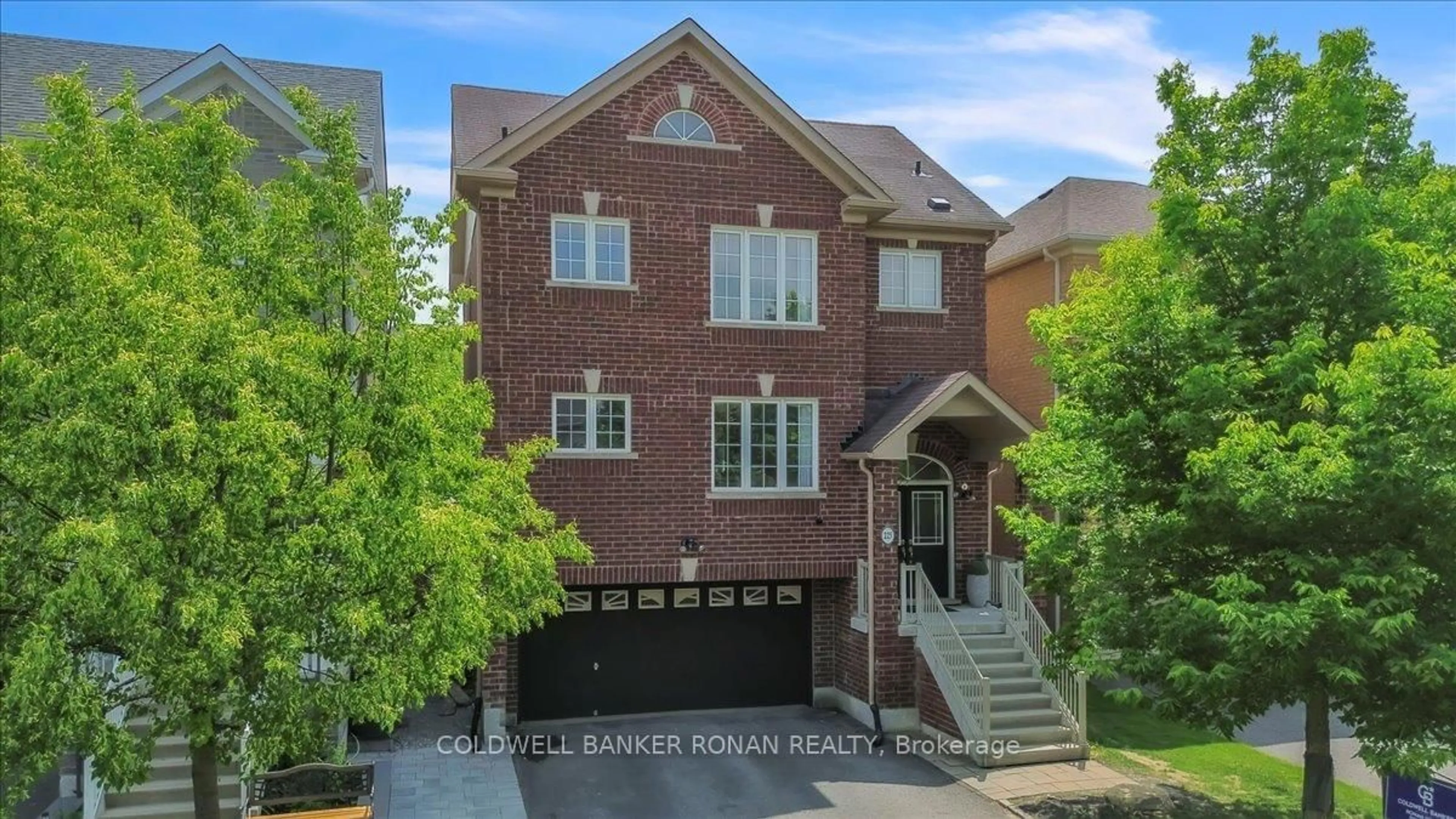 Home with brick exterior material, street for 225 Karl Rose Tr, Newmarket Ontario L3X 3J3