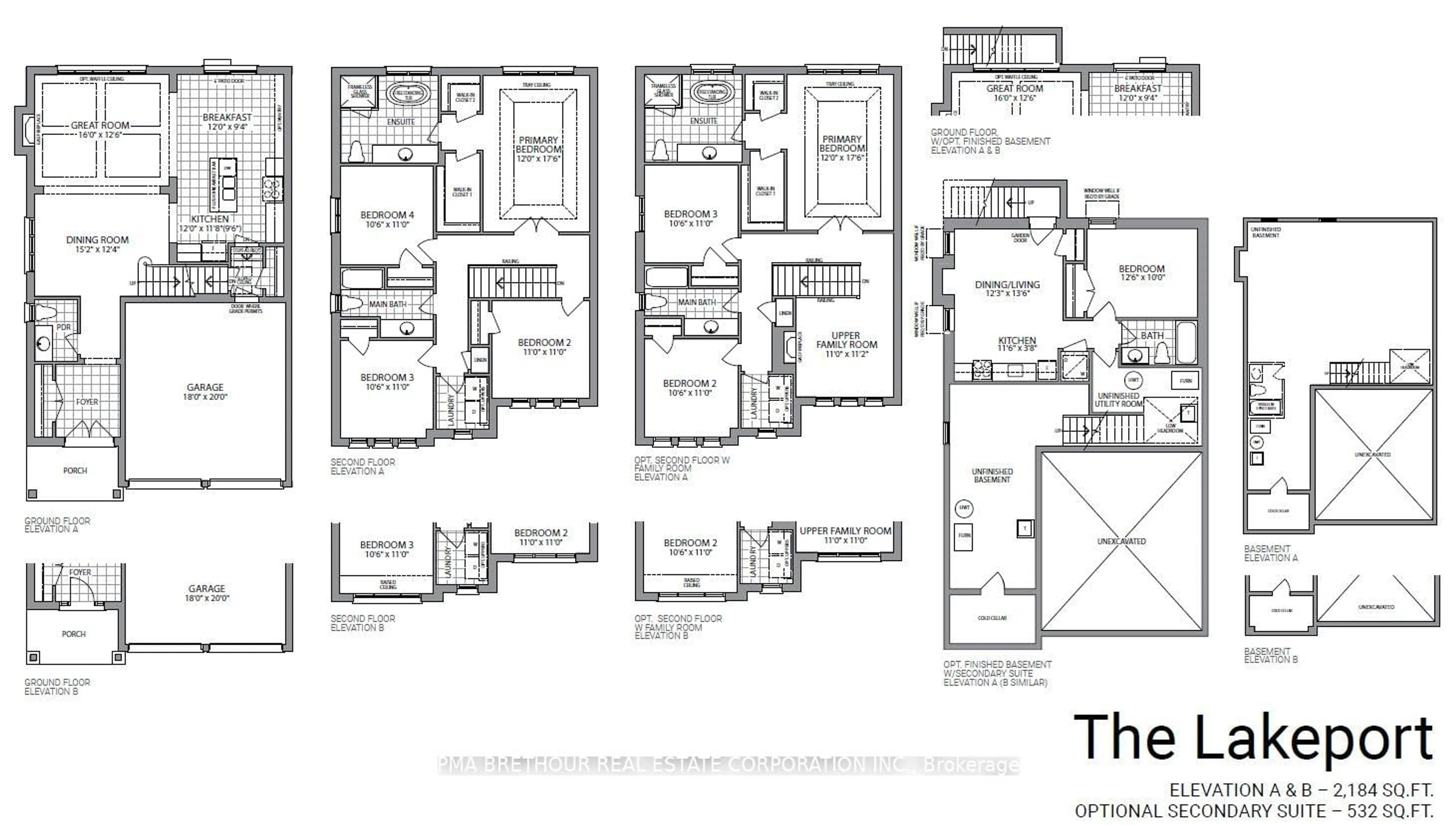 Floor plan for 135 Old Homestead Rd #LOT 87, Georgina Ontario L4P 3C8