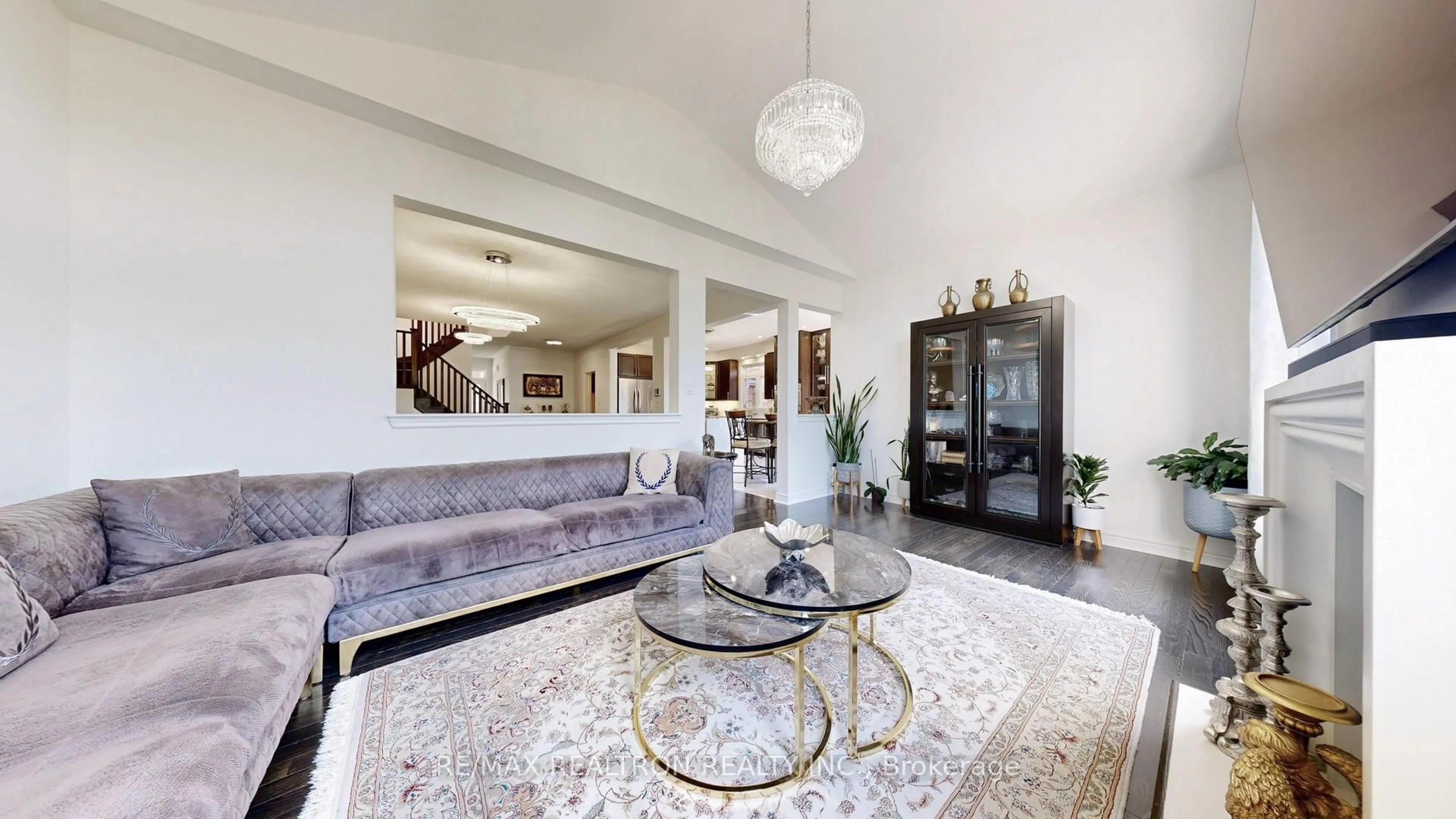 Living room with furniture, unknown for 35 Amberwing Landing, Bradford West Gwillimbury Ontario L3Z 0H9