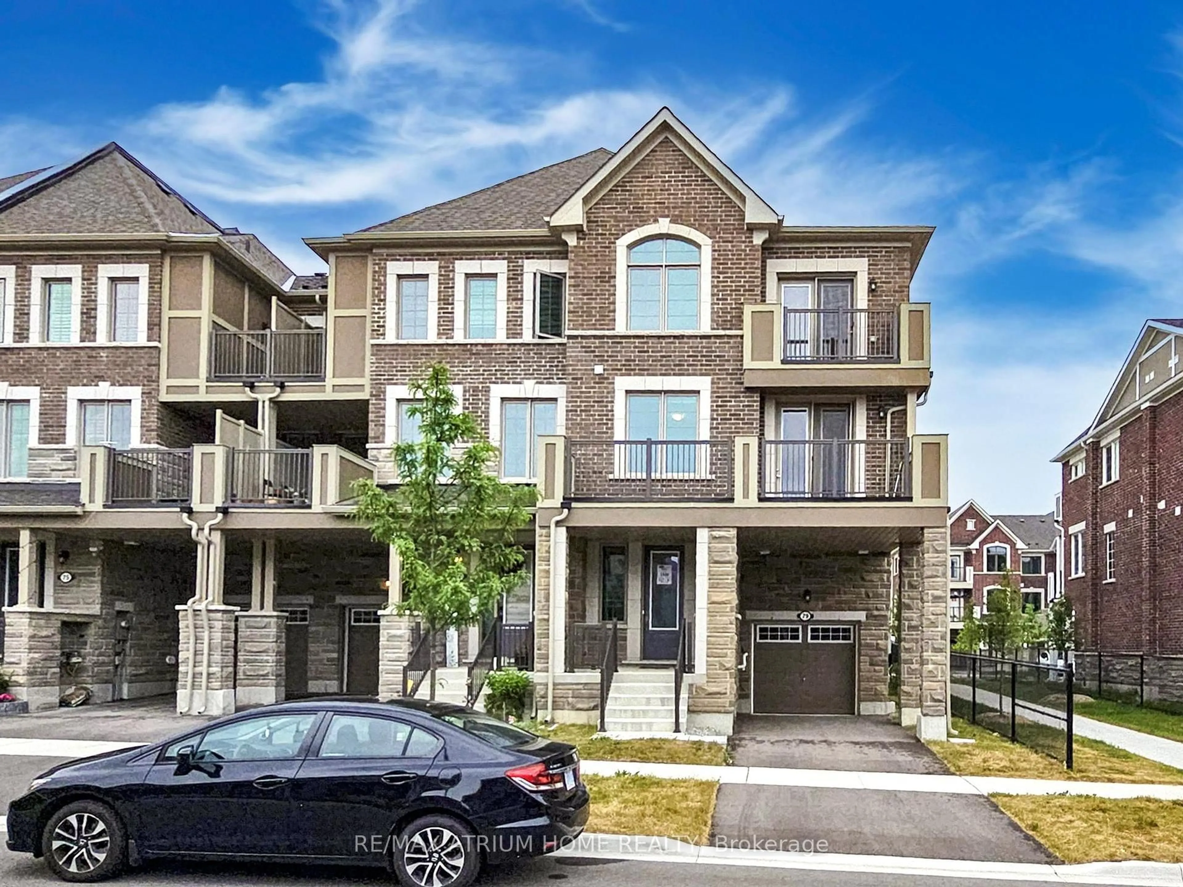 Home with brick exterior material, street for 79 Therma Cres, Markham Ontario L6C 3K9