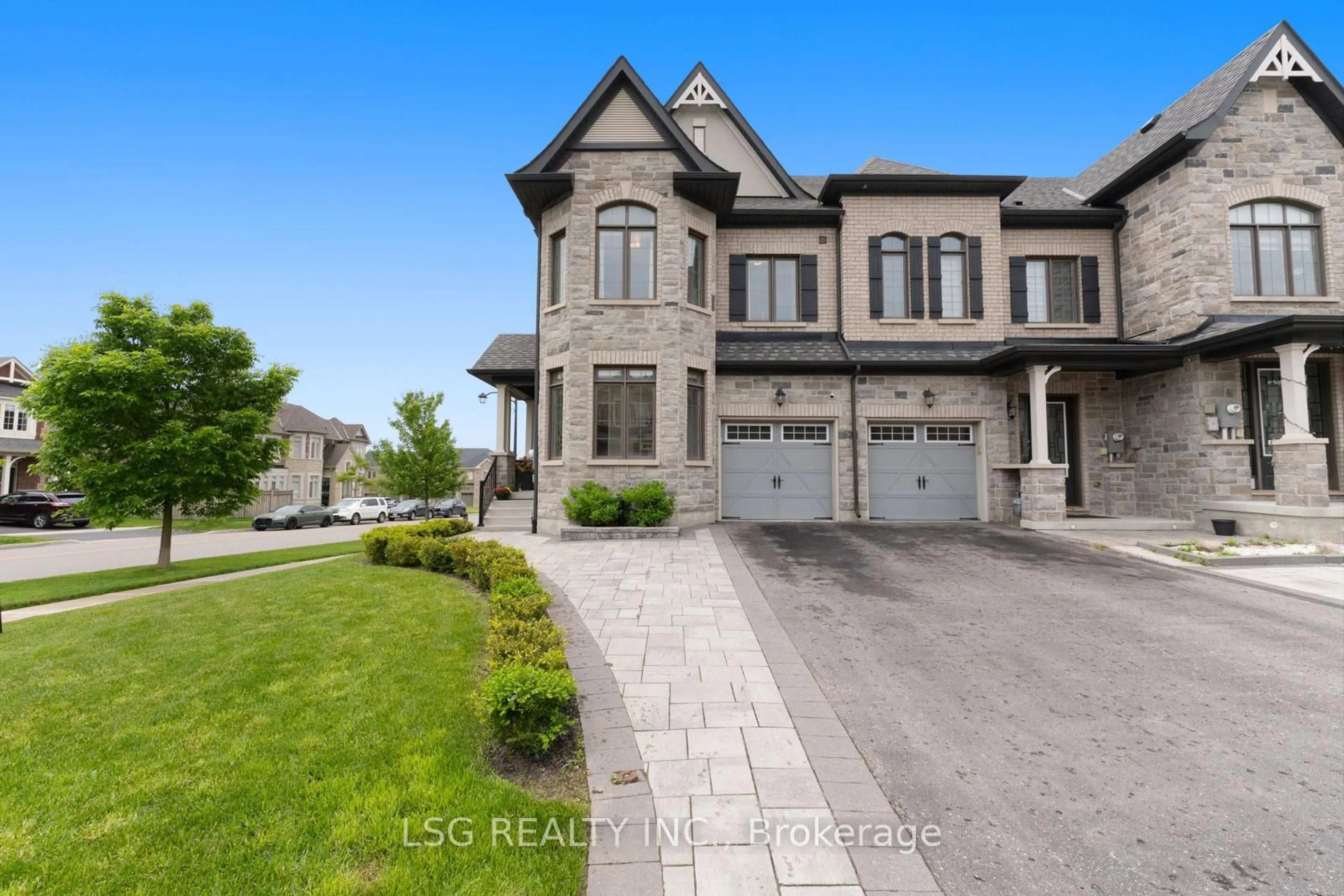 Home with brick exterior material, street for 312 Roy Harper Ave, Aurora Ontario L4G 1A6