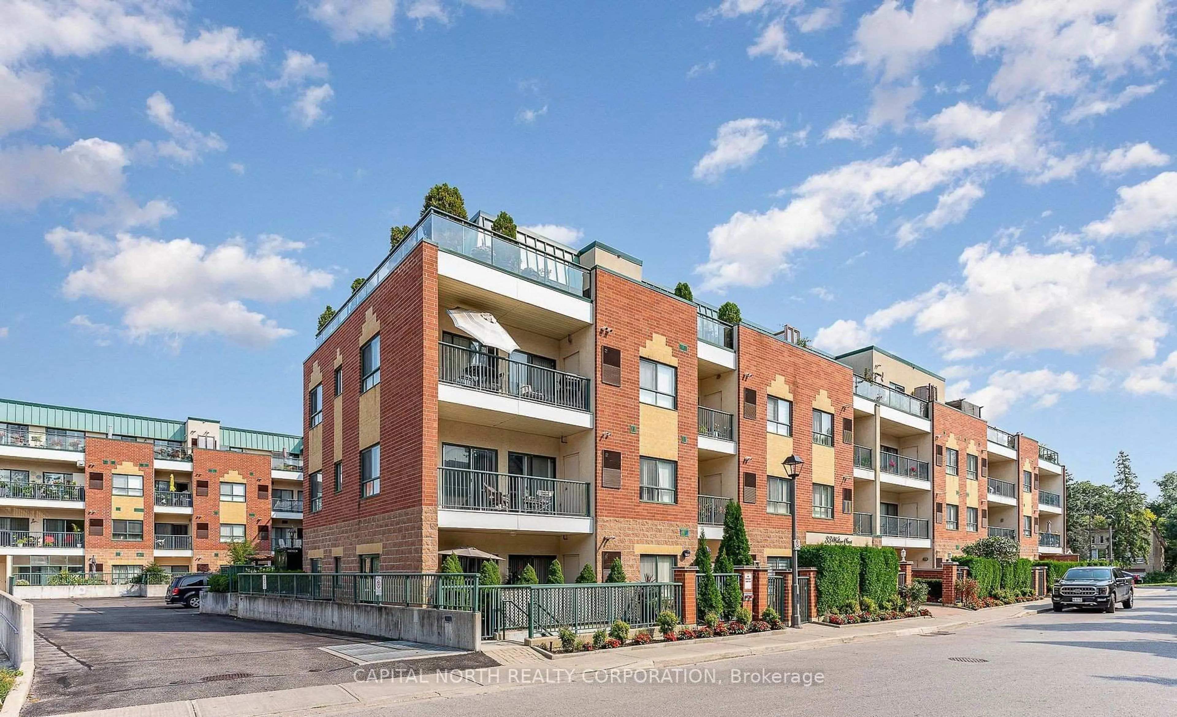 Home with brick exterior material, street for 33 Wallace St #321, Vaughan Ontario L4L 2P2