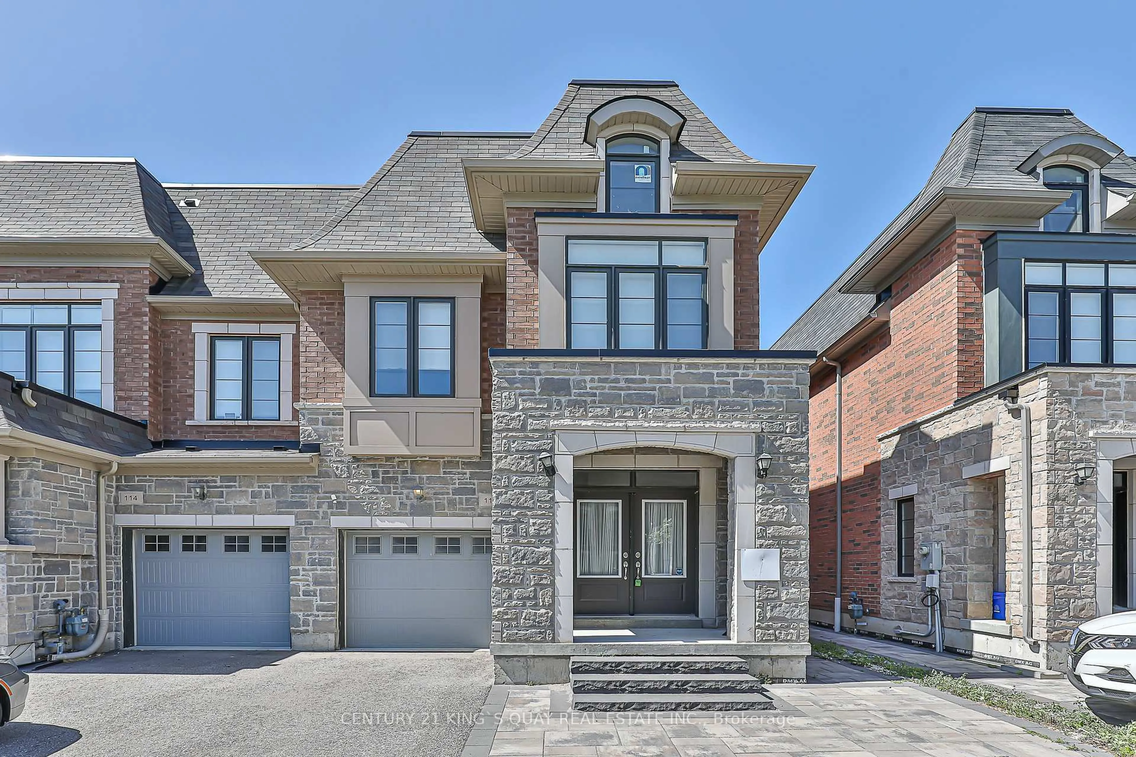 Home with brick exterior material, street for 112 Lichfield Rd, Markham Ontario L3R 0W9