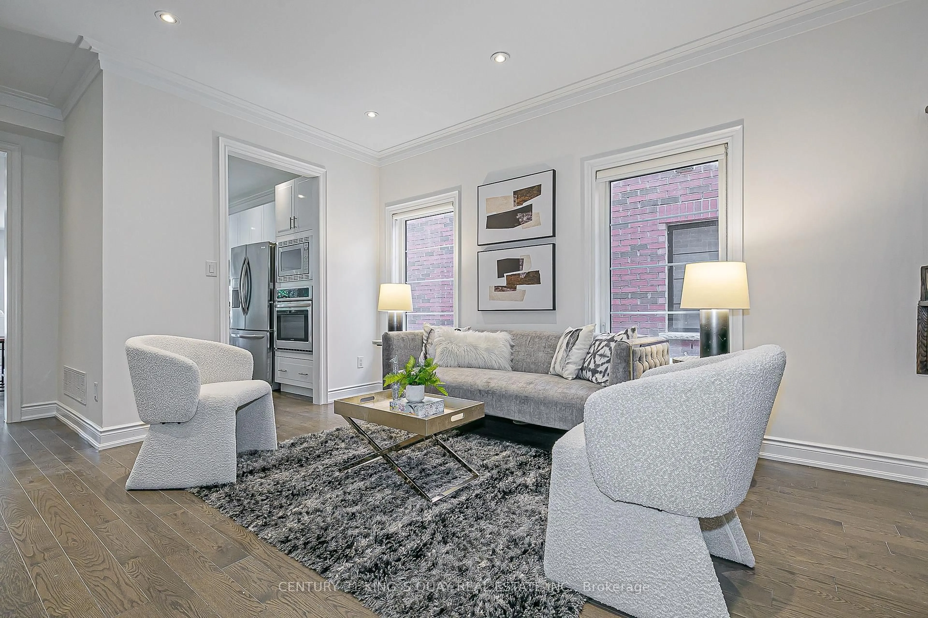 Living room with furniture, unknown for 112 Lichfield Rd, Markham Ontario L3R 0W9