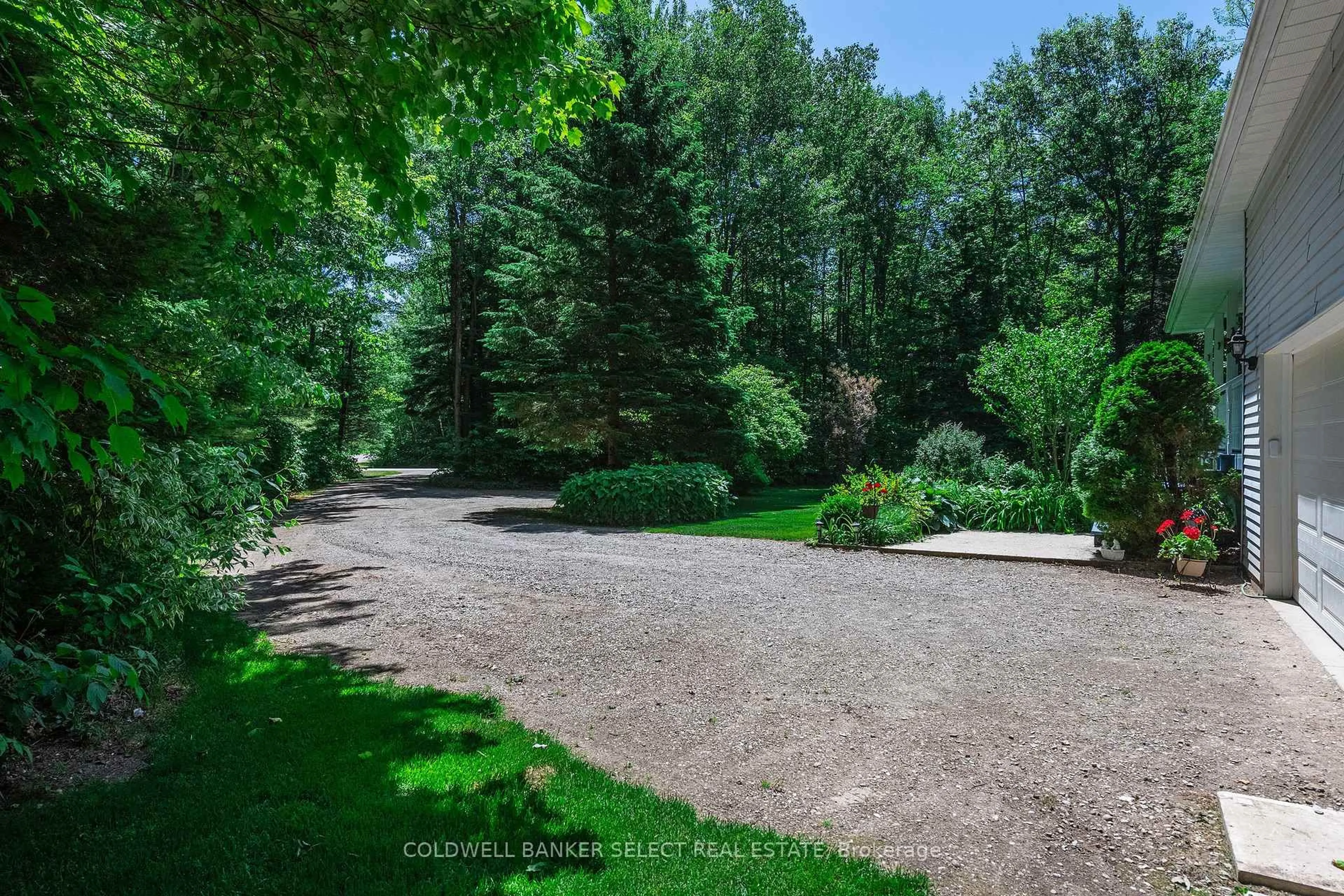 Patio, forest/trees view for 2 Trillium Tr, Adjala-Tosorontio Ontario L0M 1J0