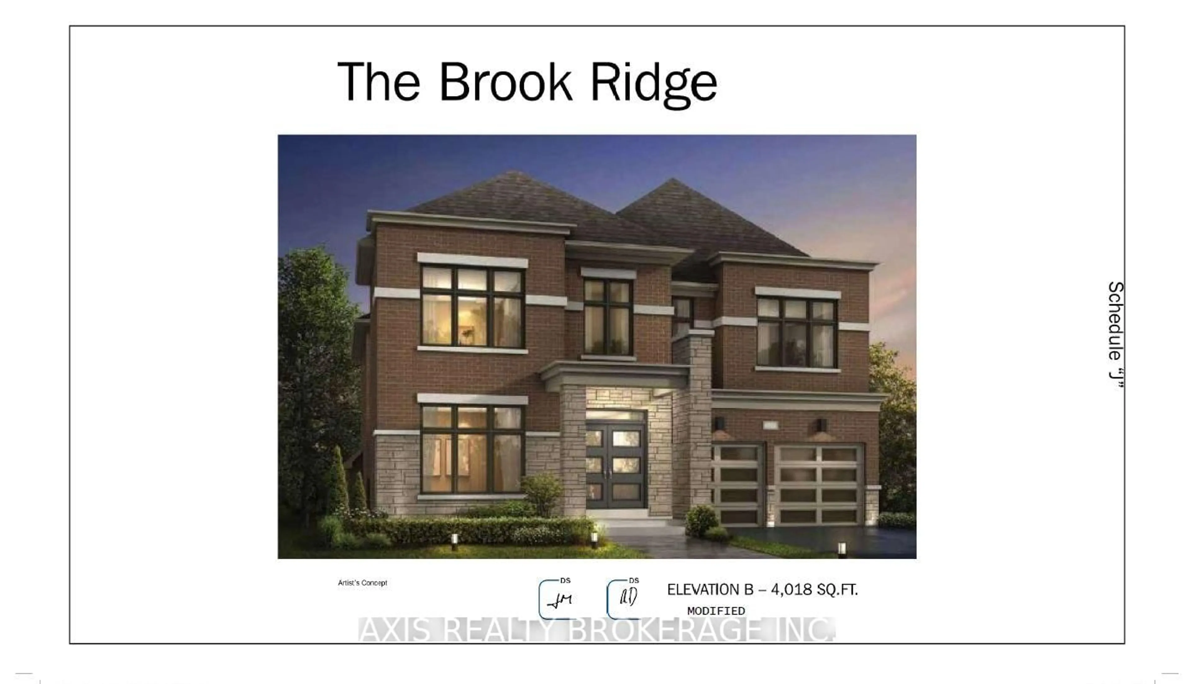 Home with brick exterior material, street for LOT 2B Church Dr, Innisfil Ontario L0L 1W0