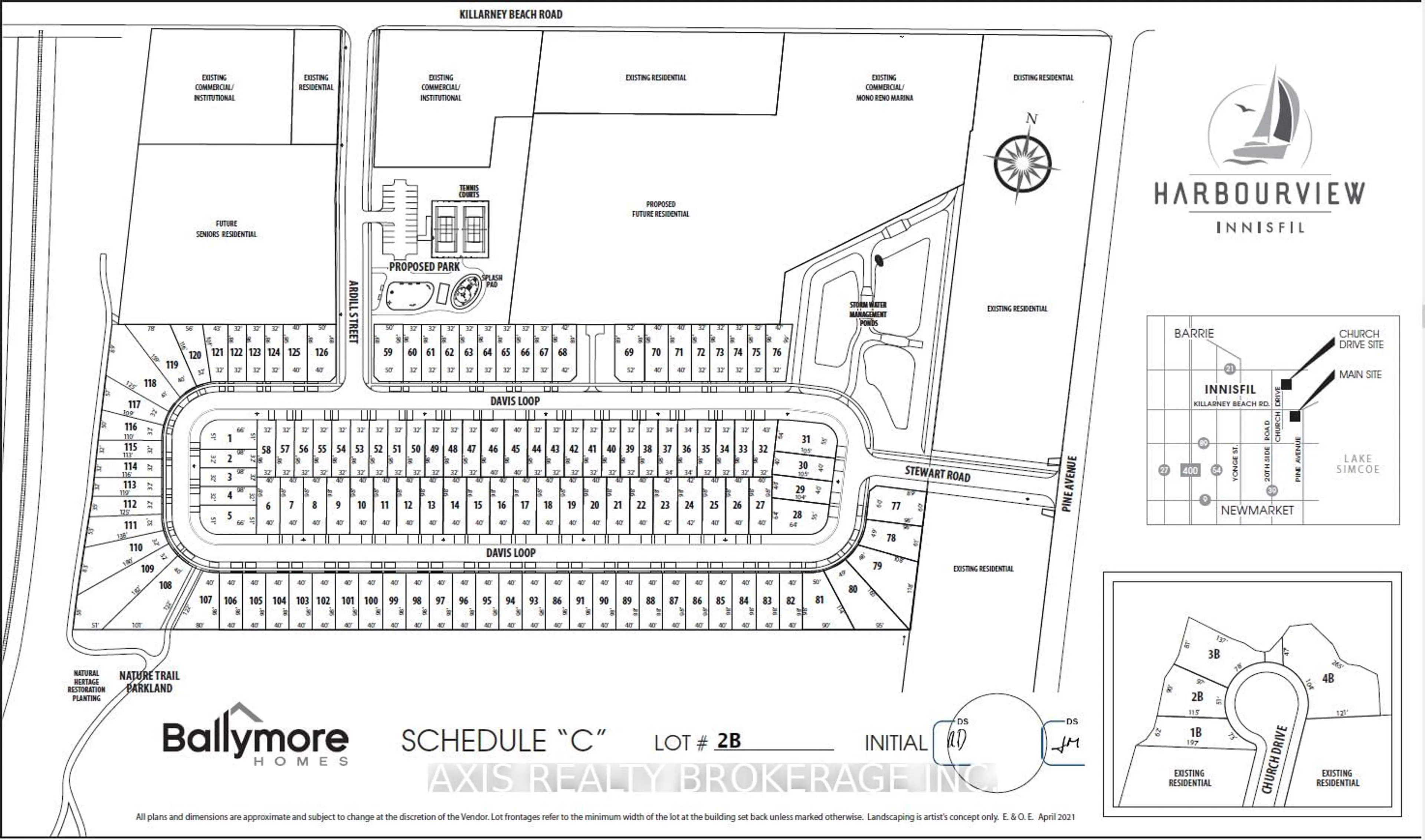 Floor plan for LOT 2B Church Dr, Innisfil Ontario L0L 1W0