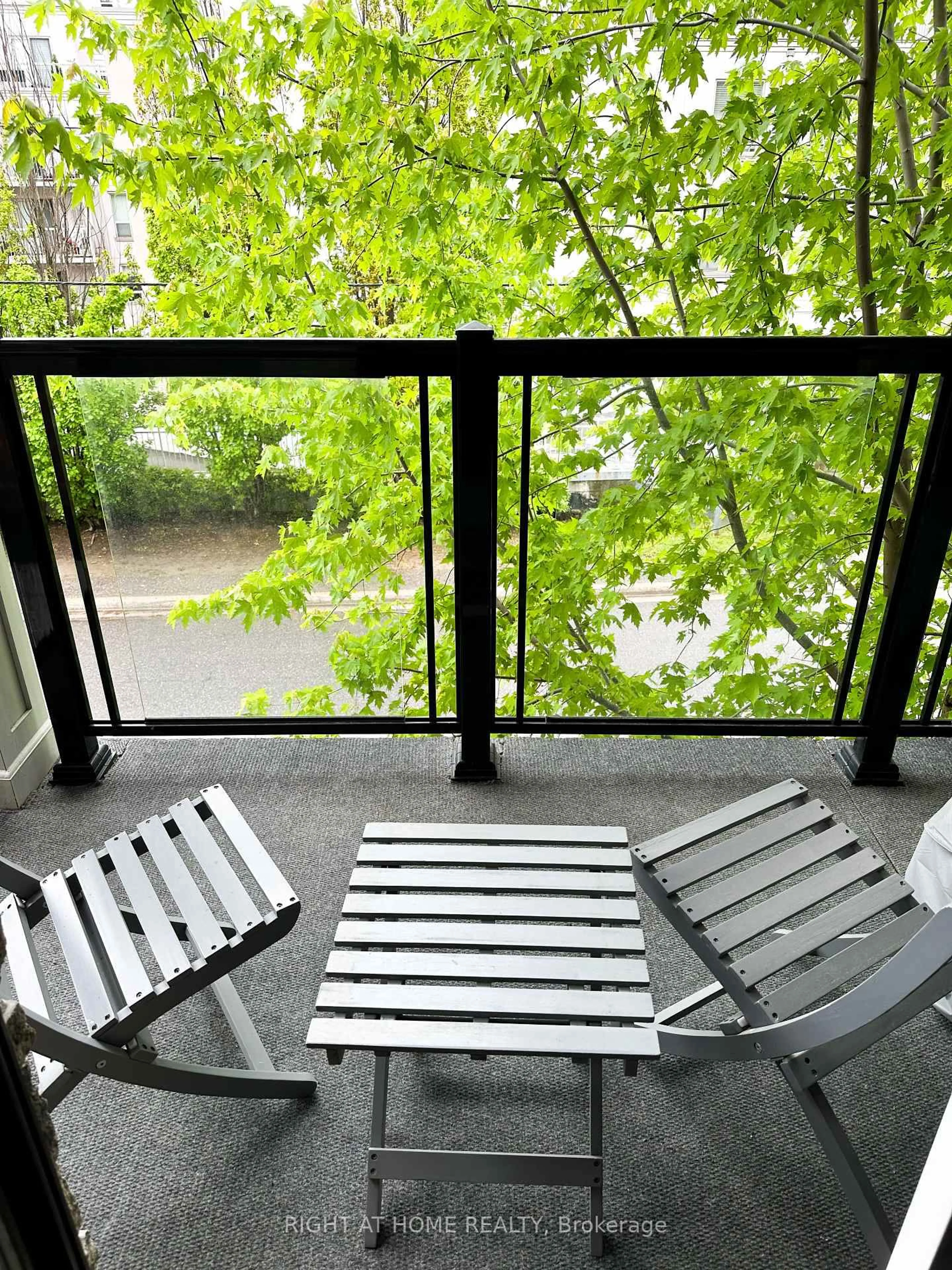 Balcony in the apartment, water/lake/river/ocean view for 201 Pine Grove Rd #423, Vaughan Ontario L4L 0H8
