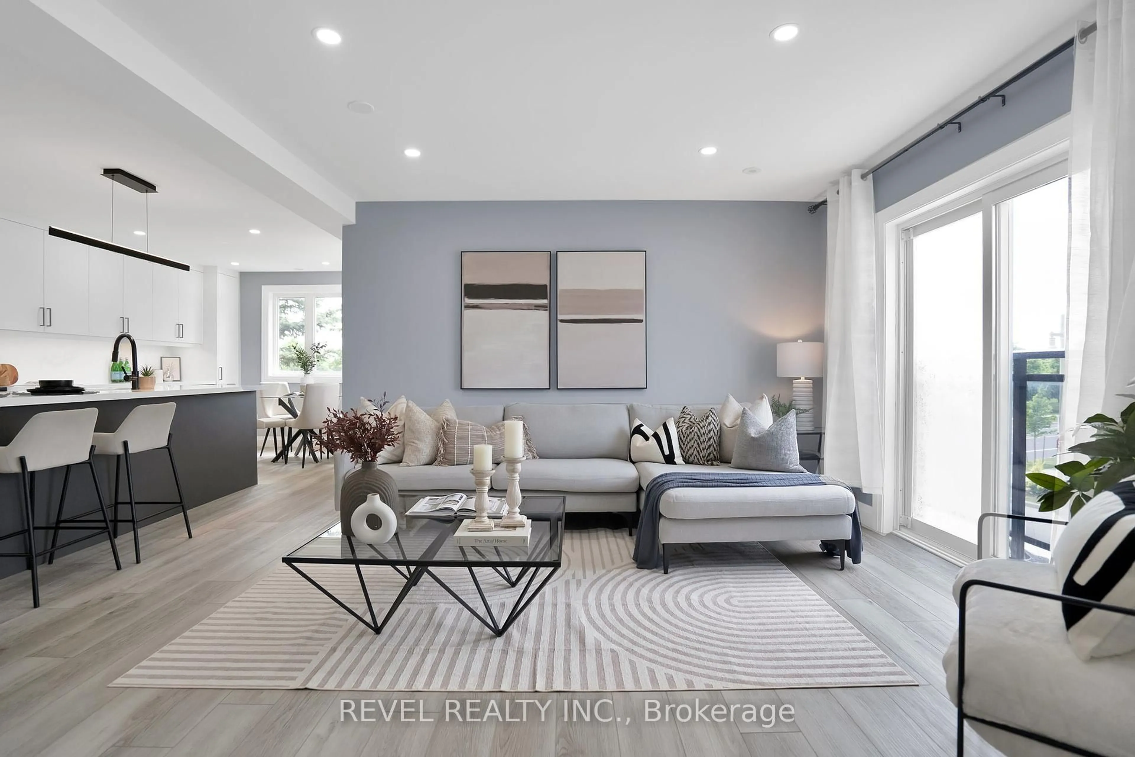 Living room with furniture, unknown for 2285 Bur Oak Ave #26, Markham Ontario L6E 0B9