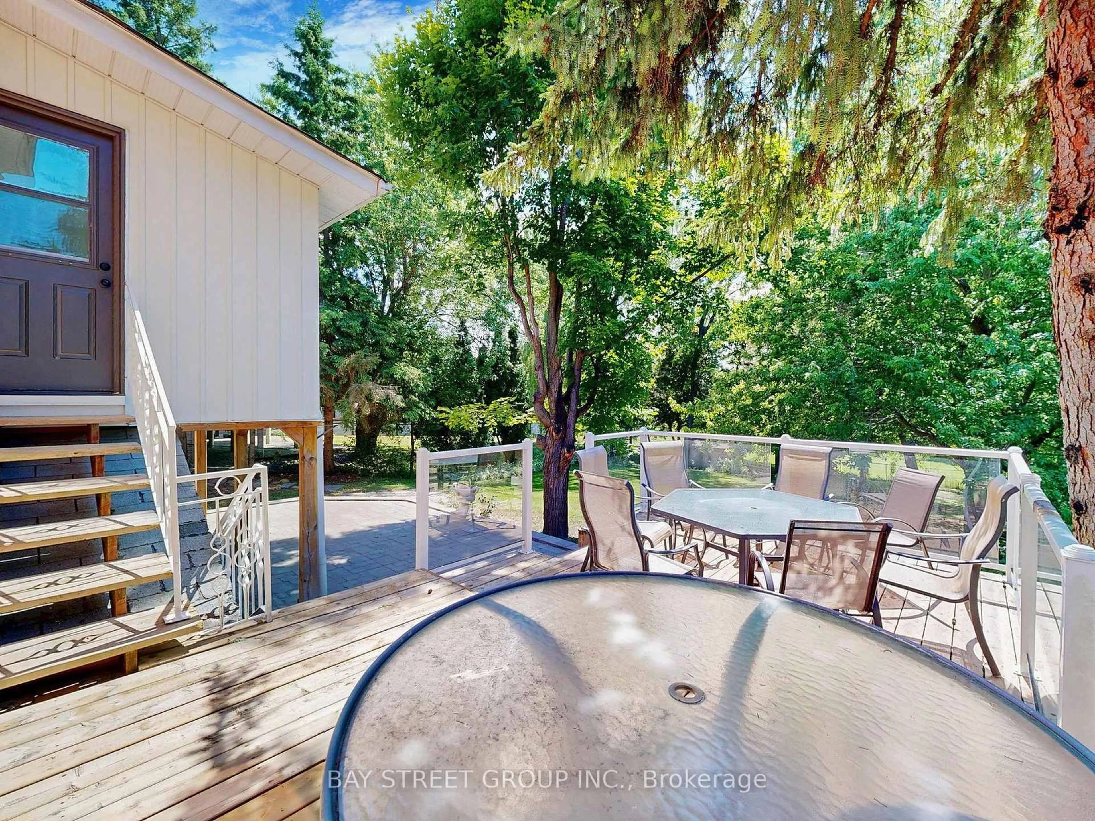 Patio, water/lake/river/ocean view for 164 Norman Dr, King Ontario L7B 1J5
