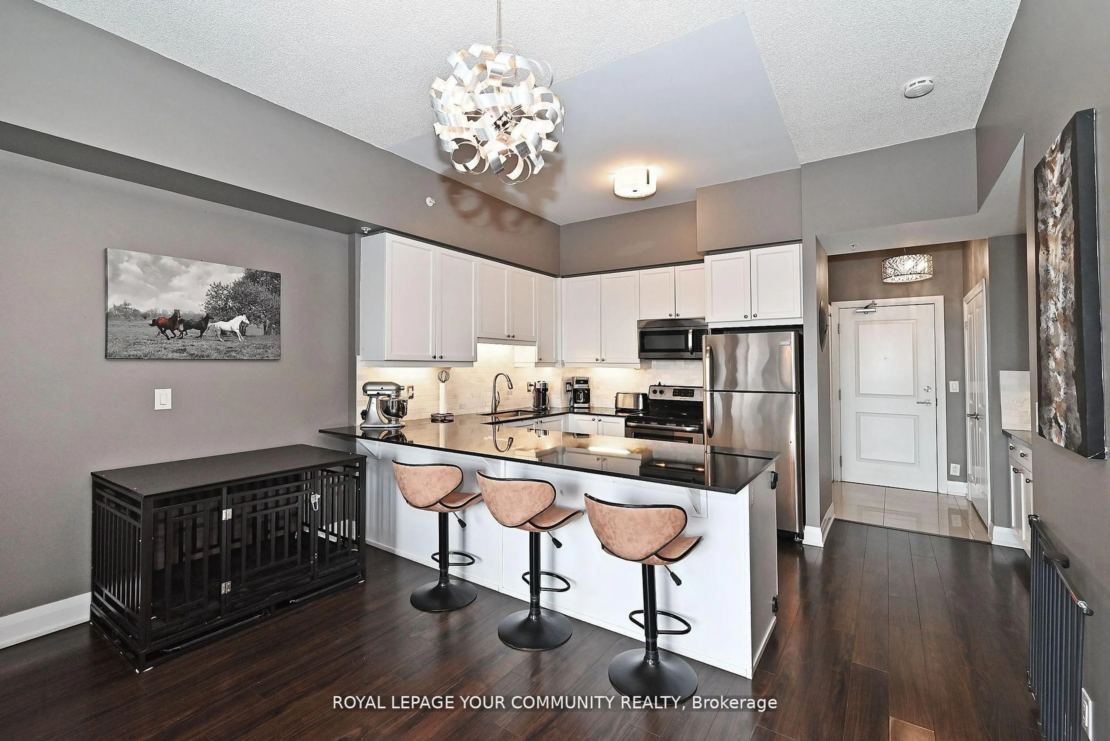 Open concept kitchen, unknown for 12 Woodstream Blvd #1018, Vaughan Ontario L4L 8C3