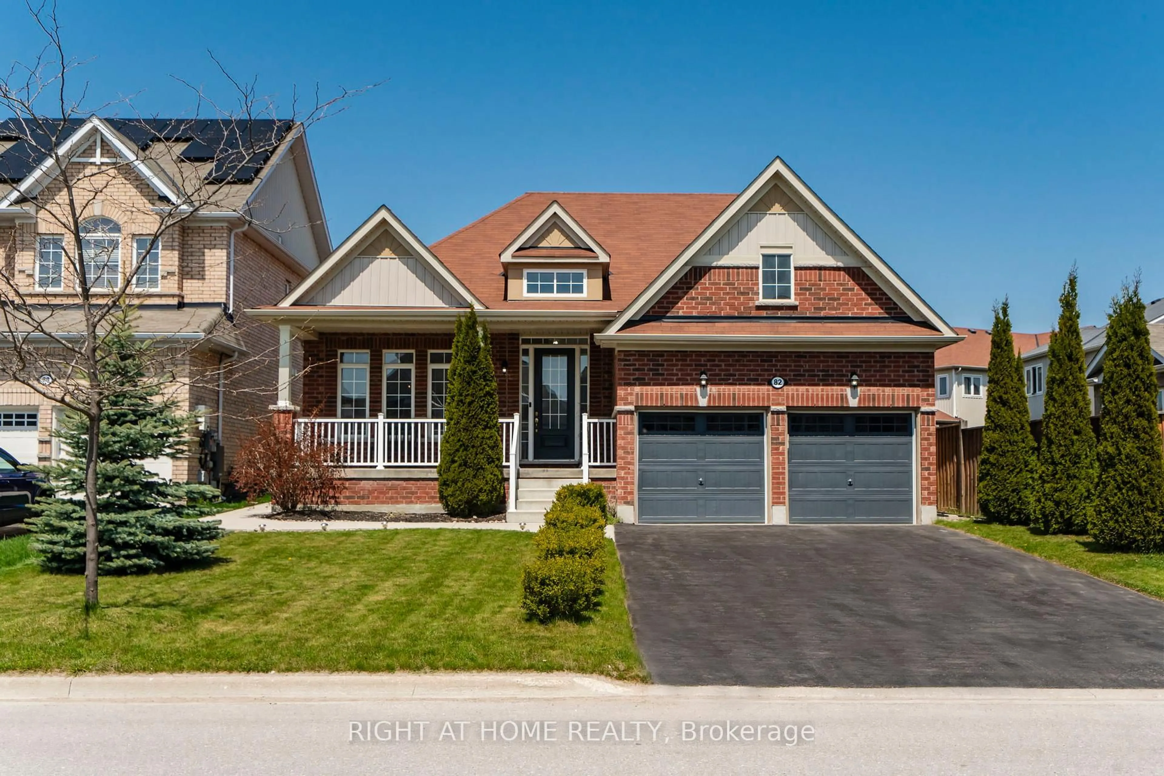 Home with brick exterior material, street for 82 Latimer Ave, Essa Ontario L3W 0N1