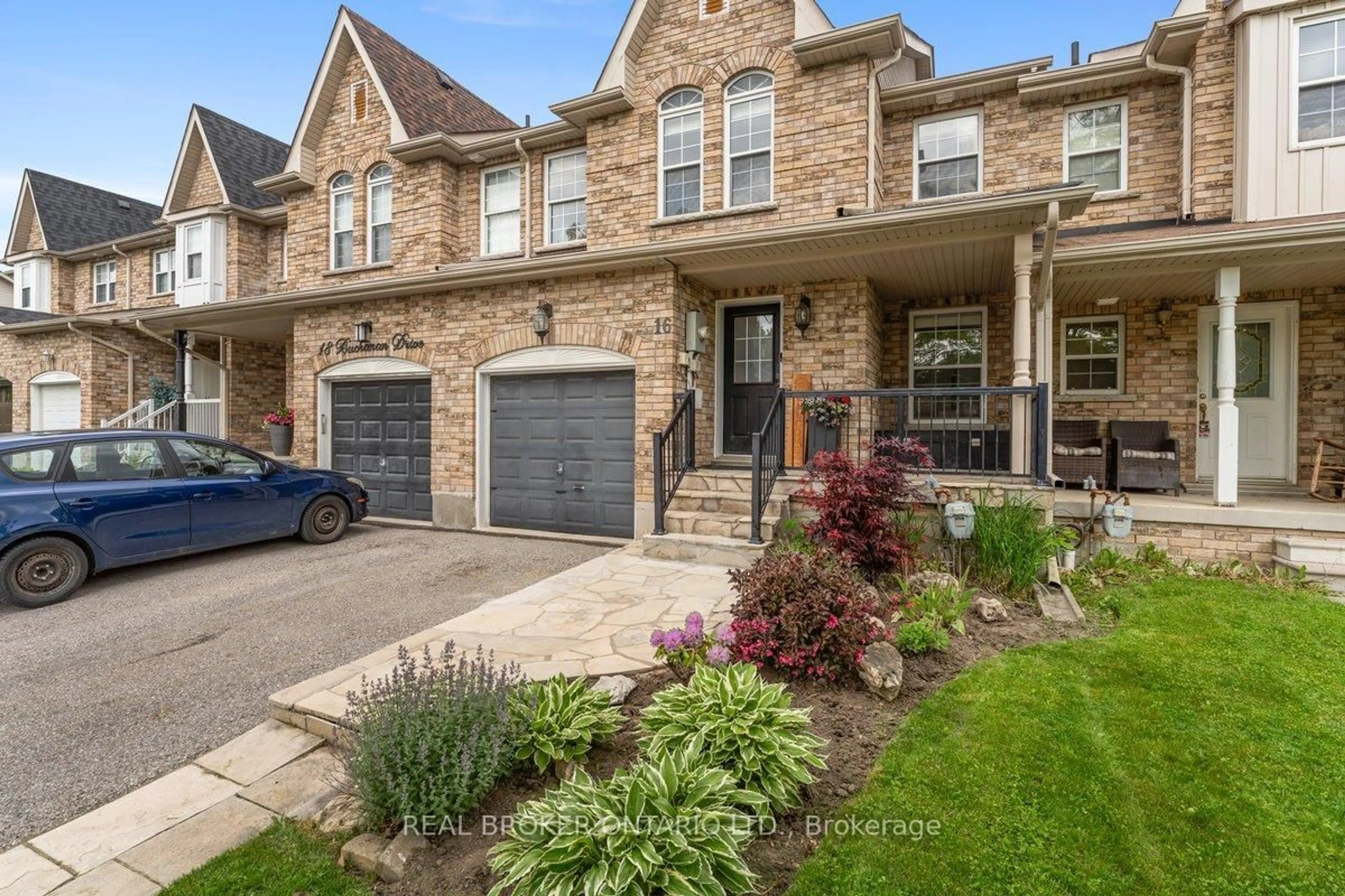 Home with brick exterior material, street for 16 Buchanan Dr, New Tecumseth Ontario L9R 0A1