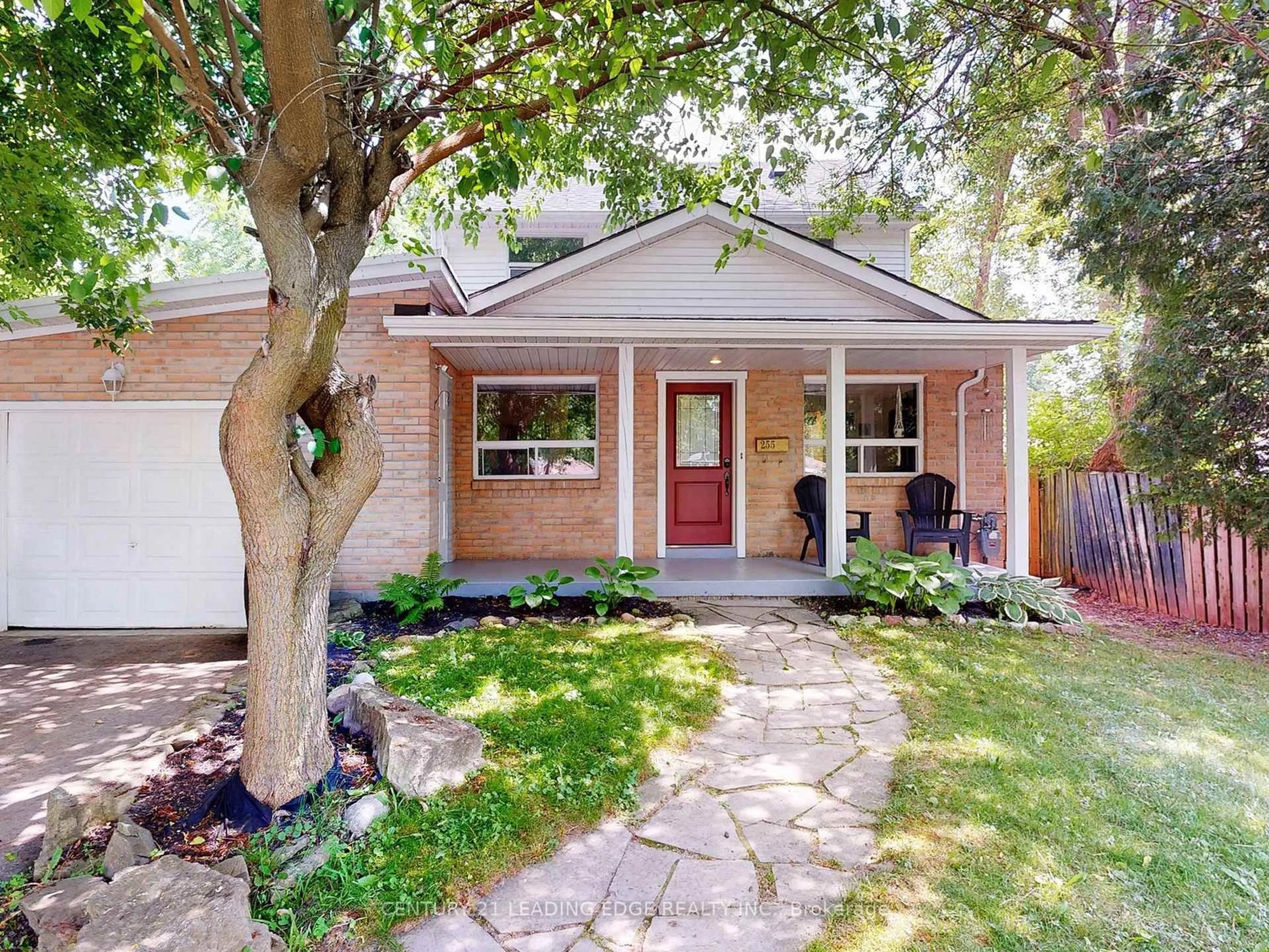 Home with brick exterior material, street for 255 Cedarholme Ave, Georgina Ontario L4P 2W5