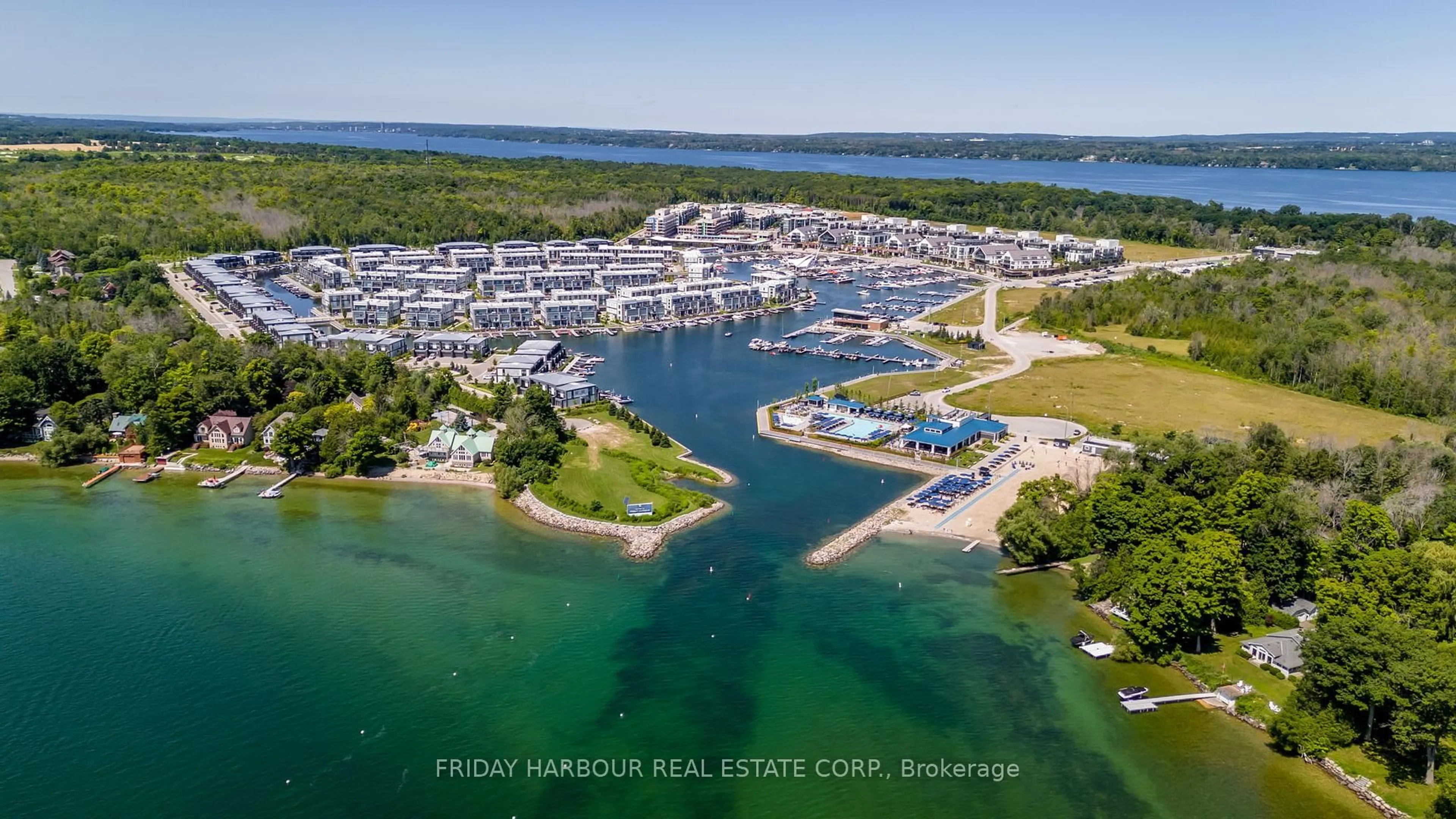 A pic from outside/outdoor area/front of a property/back of a property/a pic from drone, water/lake/river/ocean view for 333 Sunseeker Ave, Innisfil Ontario L9S 0J7