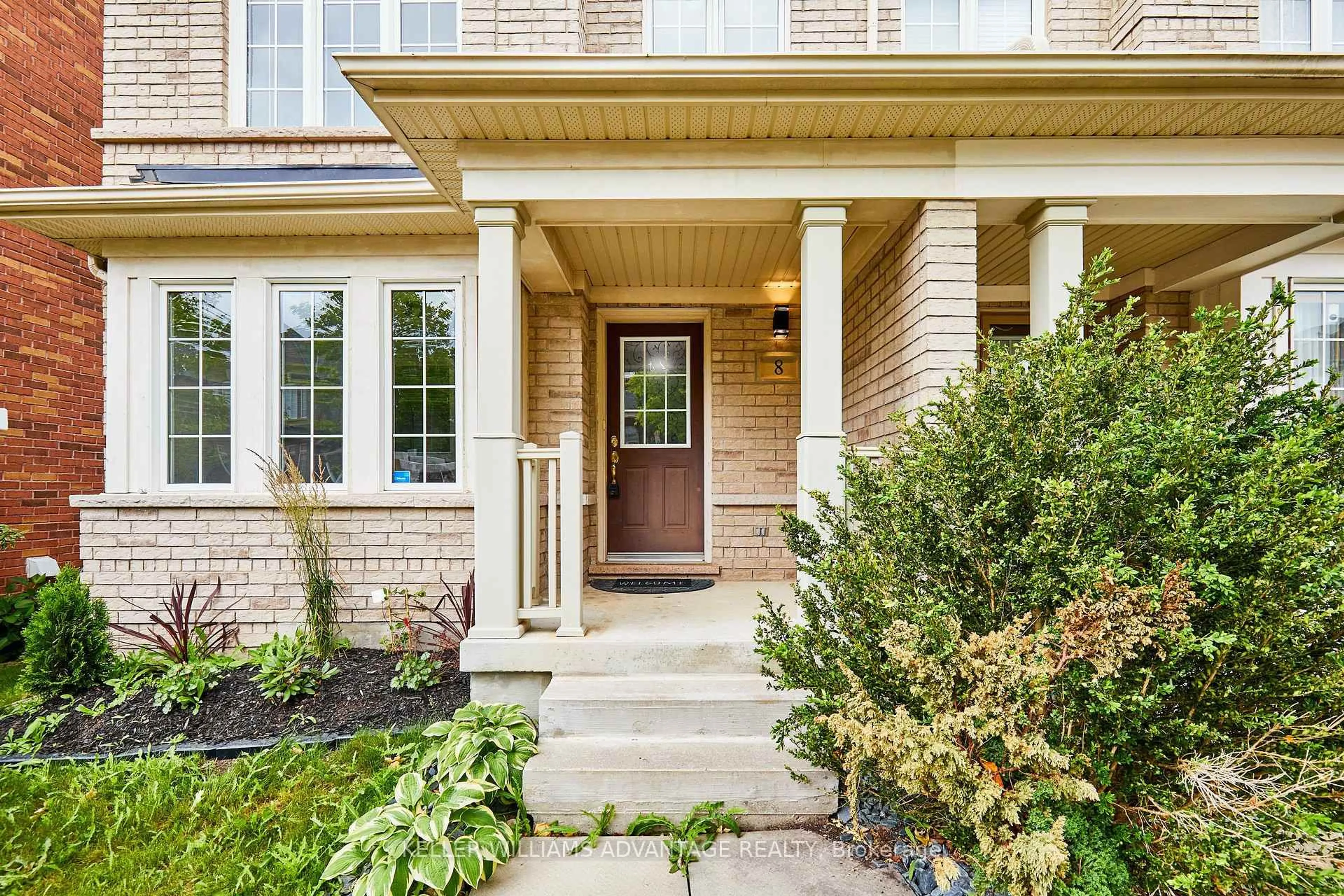 Home with brick exterior material, street for 8 Rock Garden St, Markham Ontario L6B 0J6