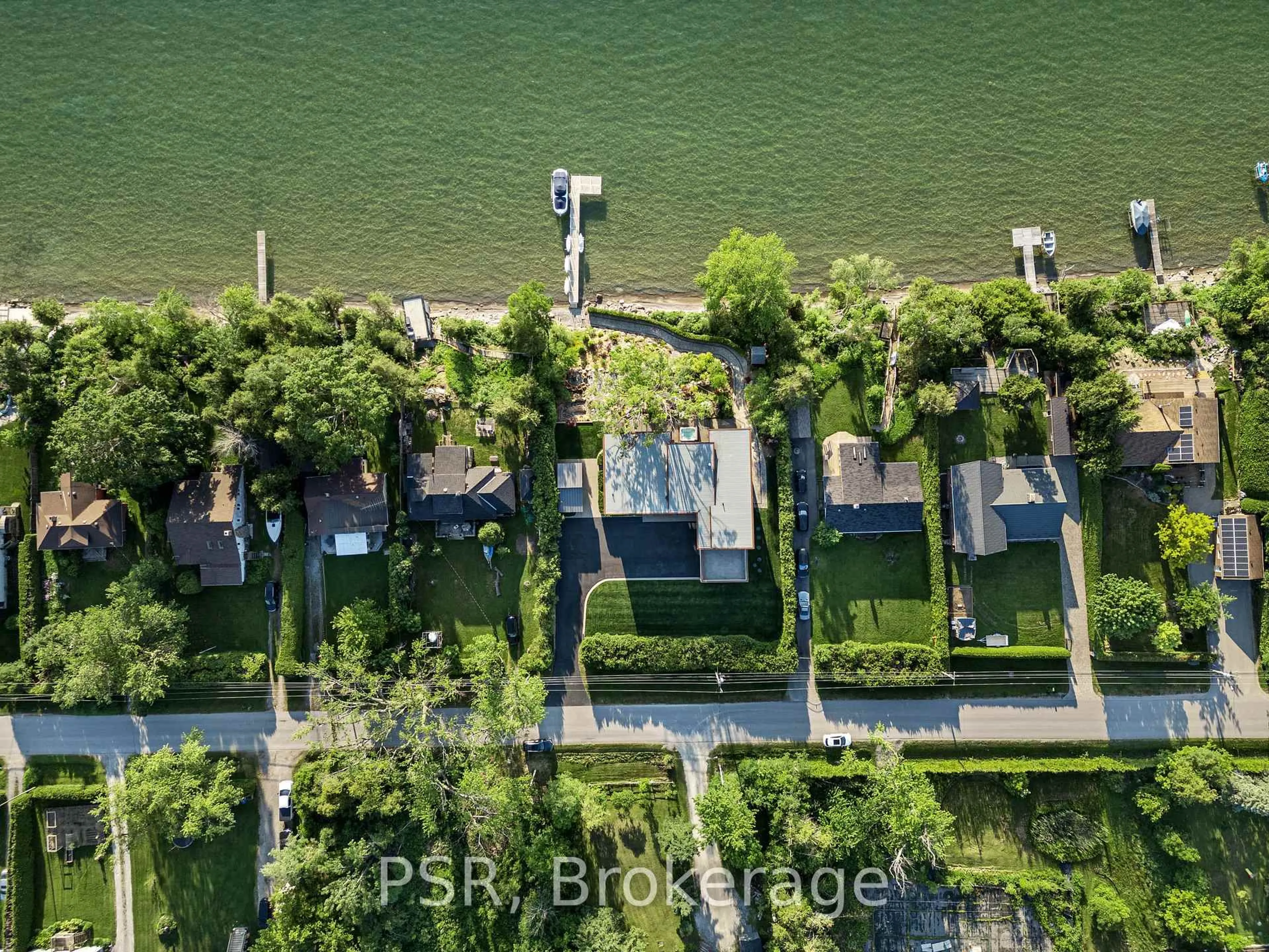 A pic from outside/outdoor area/front of a property/back of a property/a pic from drone, water/lake/river/ocean view for 25510 Maple Beach Rd, Brock Ontario L0K 1A0