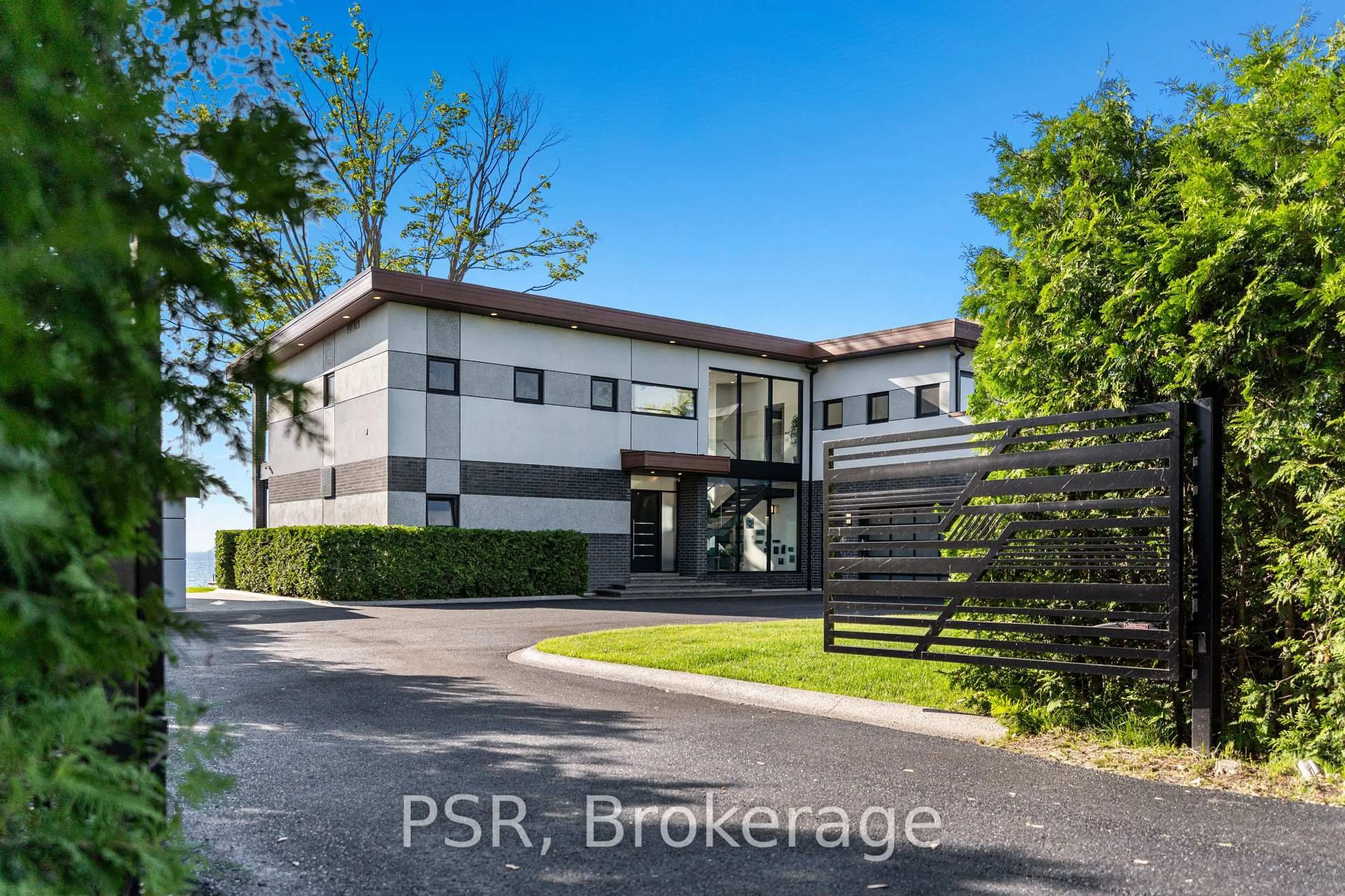 A pic from outside/outdoor area/front of a property/back of a property/a pic from drone, street for 25510 Maple Beach Rd, Brock Ontario L0K 1A0