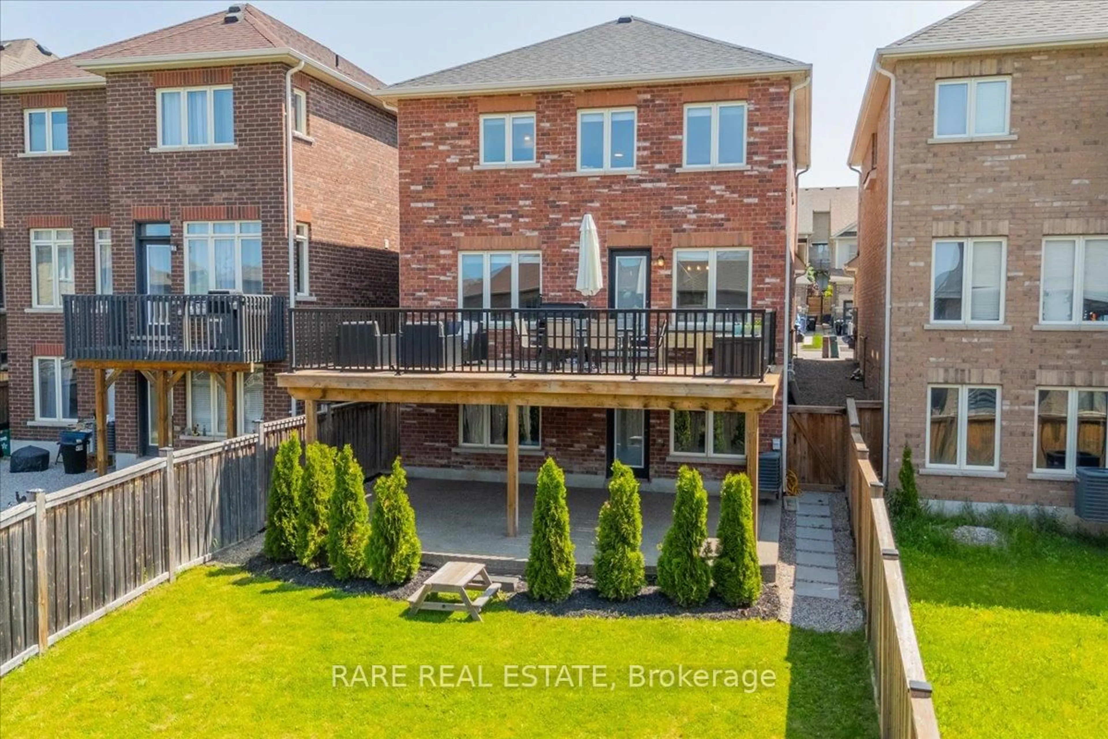 A pic from outside/outdoor area/front of a property/back of a property/a pic from drone, water/lake/river/ocean view for 6 Cherry Lane, New Tecumseth Ontario L9R 0M1