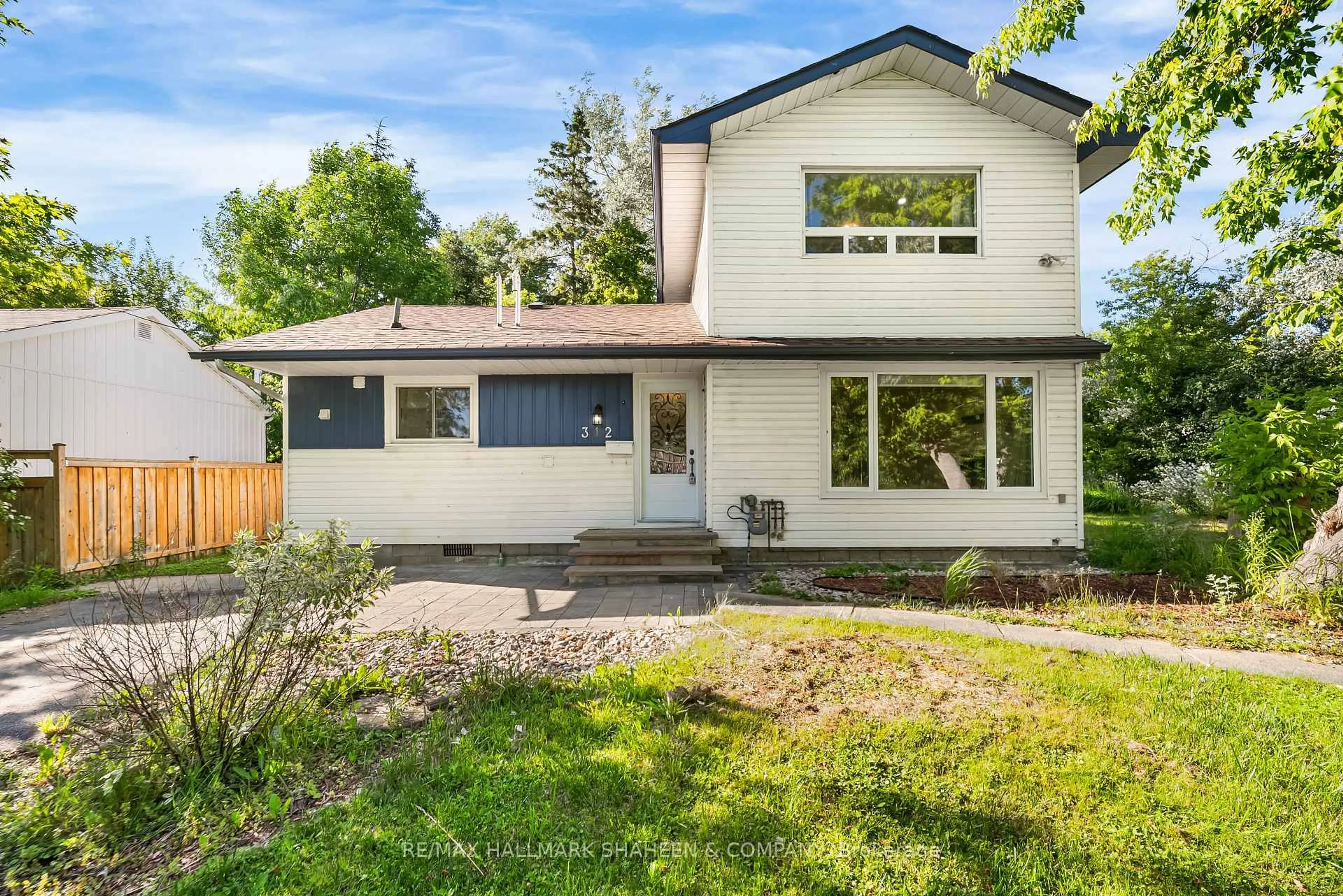 Home with vinyl exterior material, street for 312 Terrace Dr, Georgina Ontario L4P 2Y8
