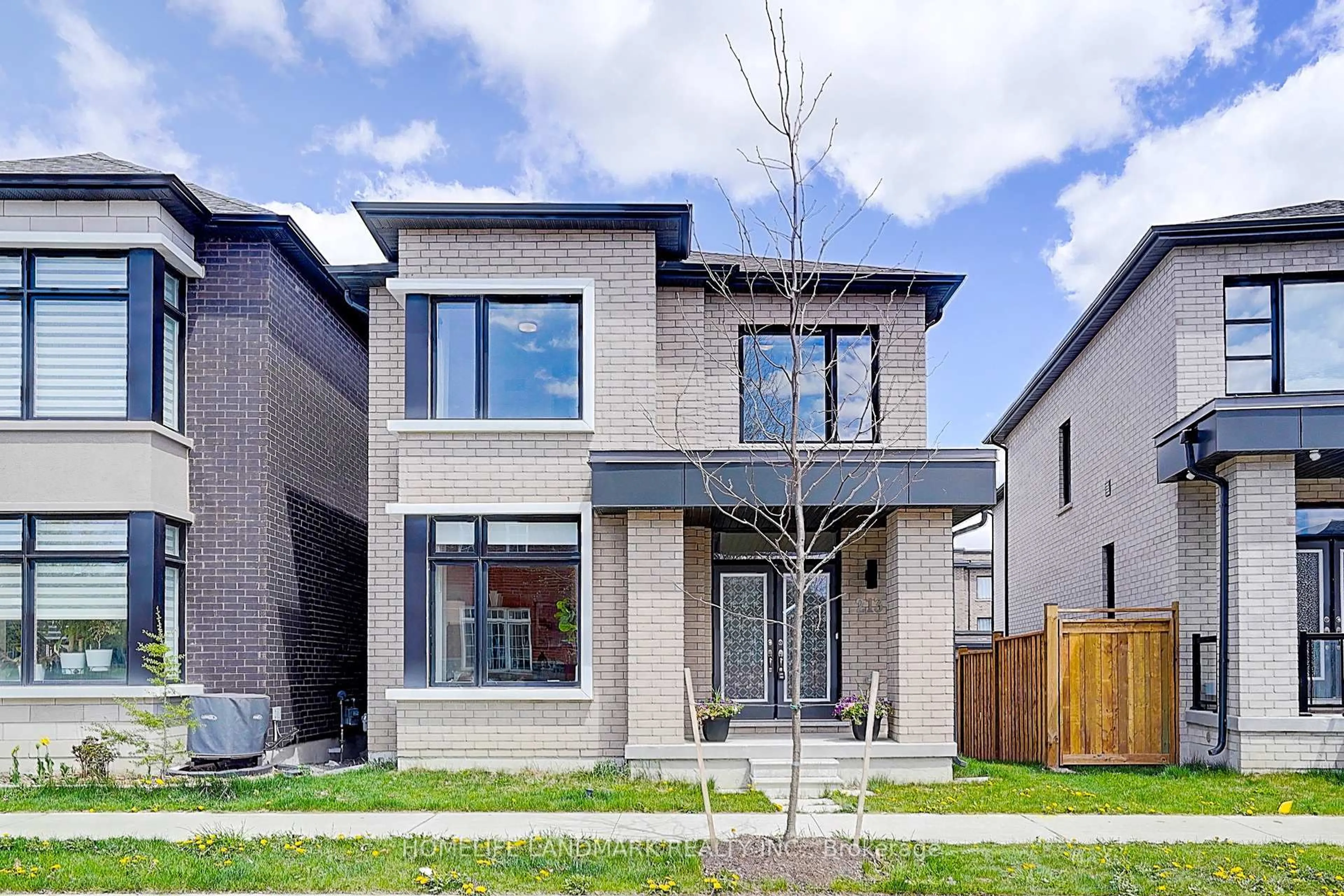 Home with brick exterior material, street for 213 Webb St, Markham Ontario L6B 1P1