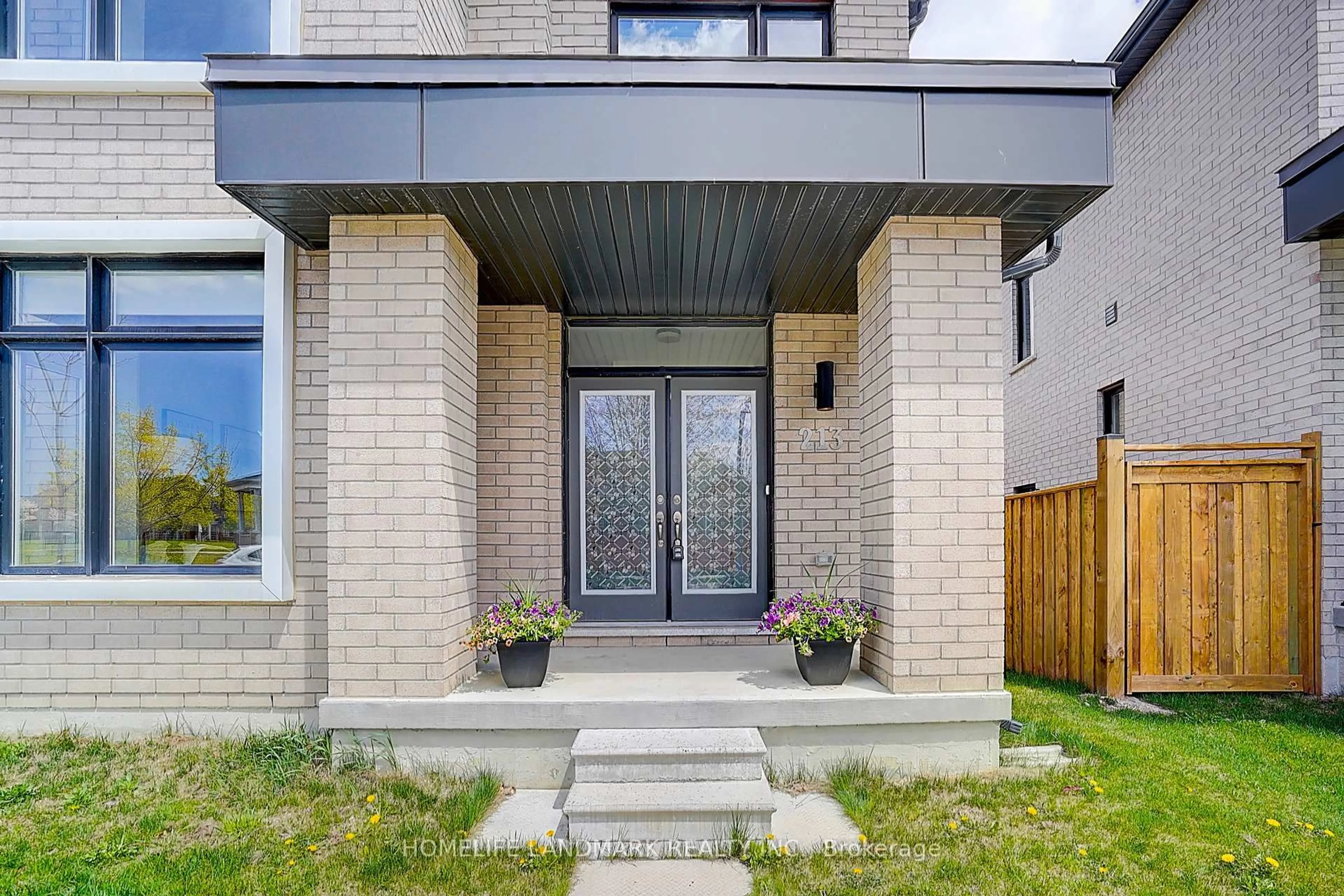 Home with brick exterior material, street for 213 Webb St, Markham Ontario L6B 1P1