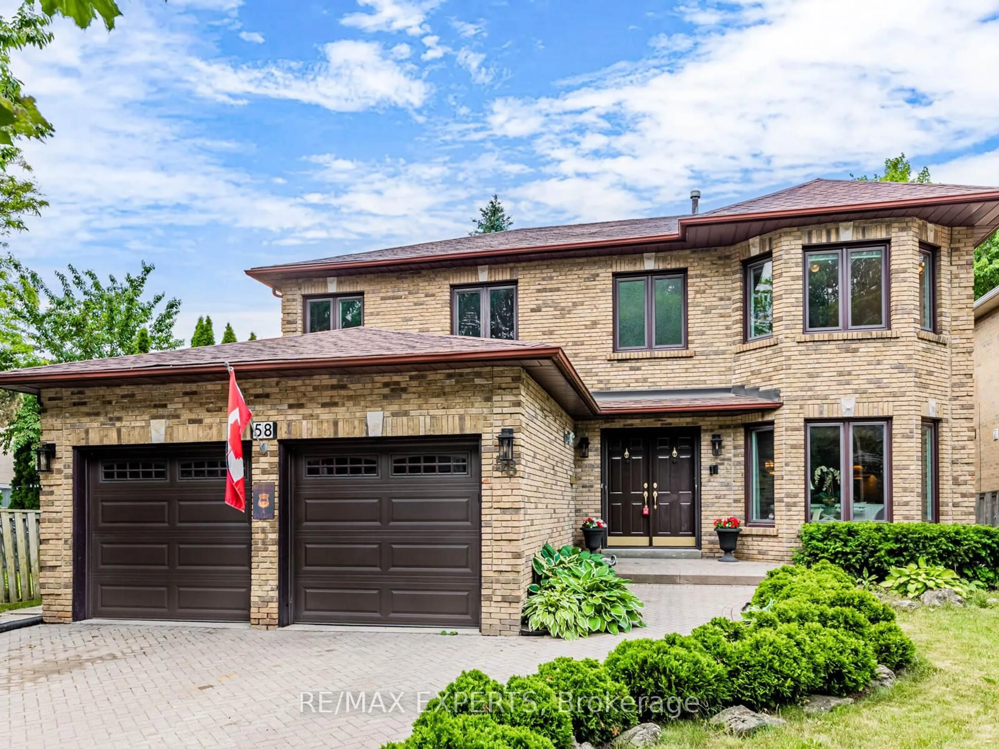 Home with brick exterior material, street for 58 Somerset Cres, Richmond Hill Ontario L4C 8N7