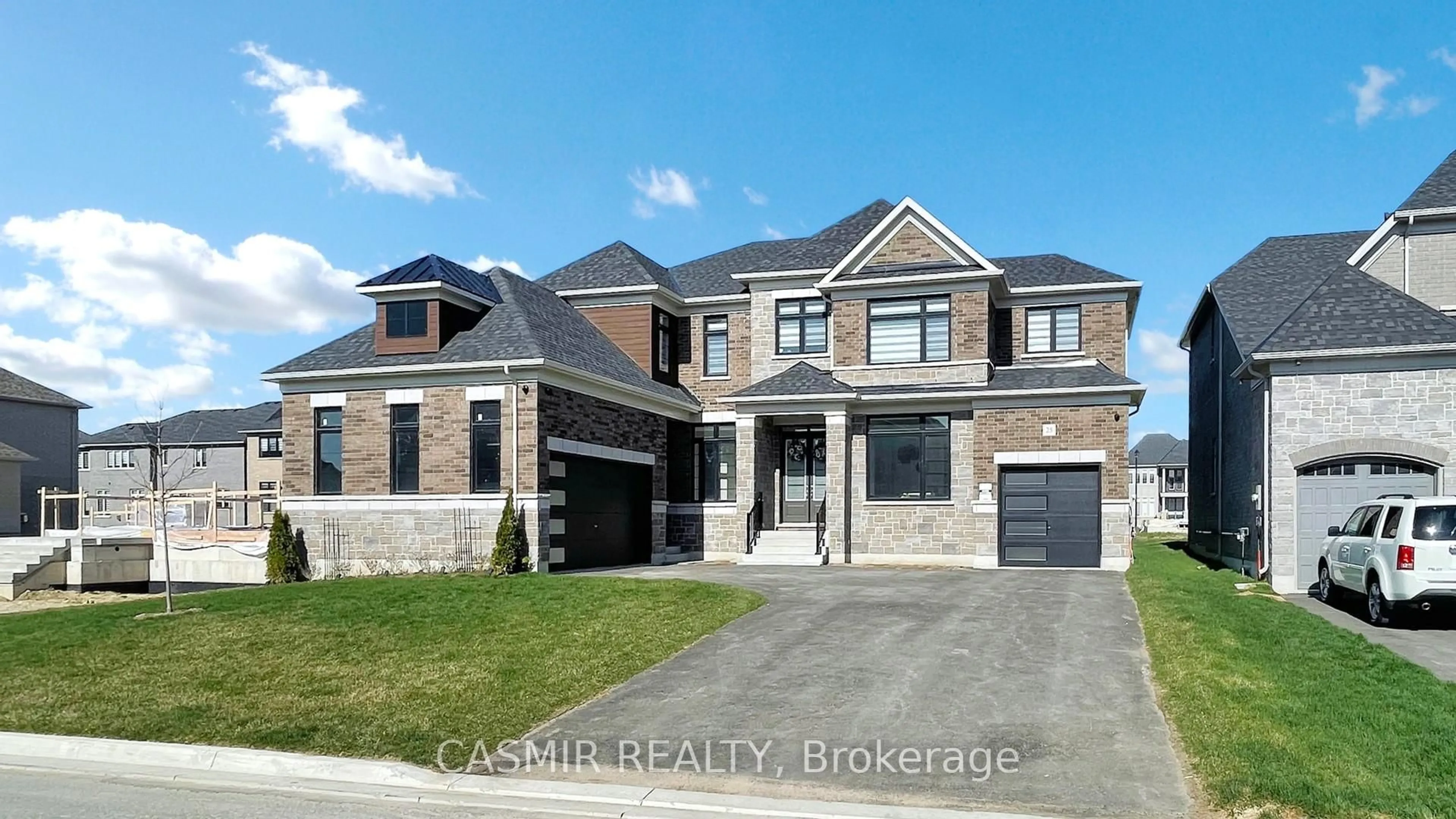 Home with brick exterior material, street for 25 Bellflower Cres, Adjala-Tosorontio Ontario L0G 1W0