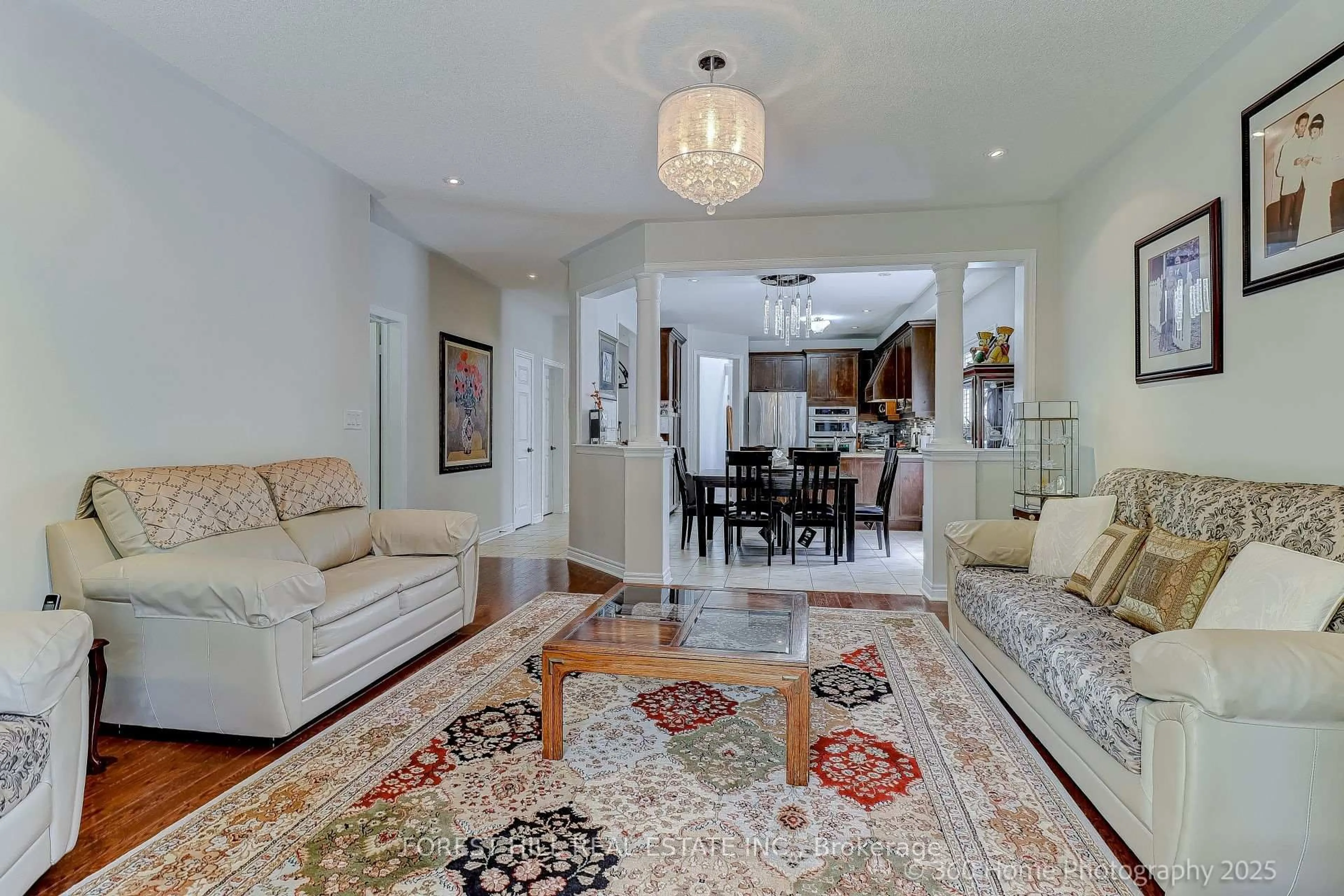 Living room with furniture, ceramic/tile floor for 256 Peter Rupert Ave, Vaughan Ontario L5A 4L3