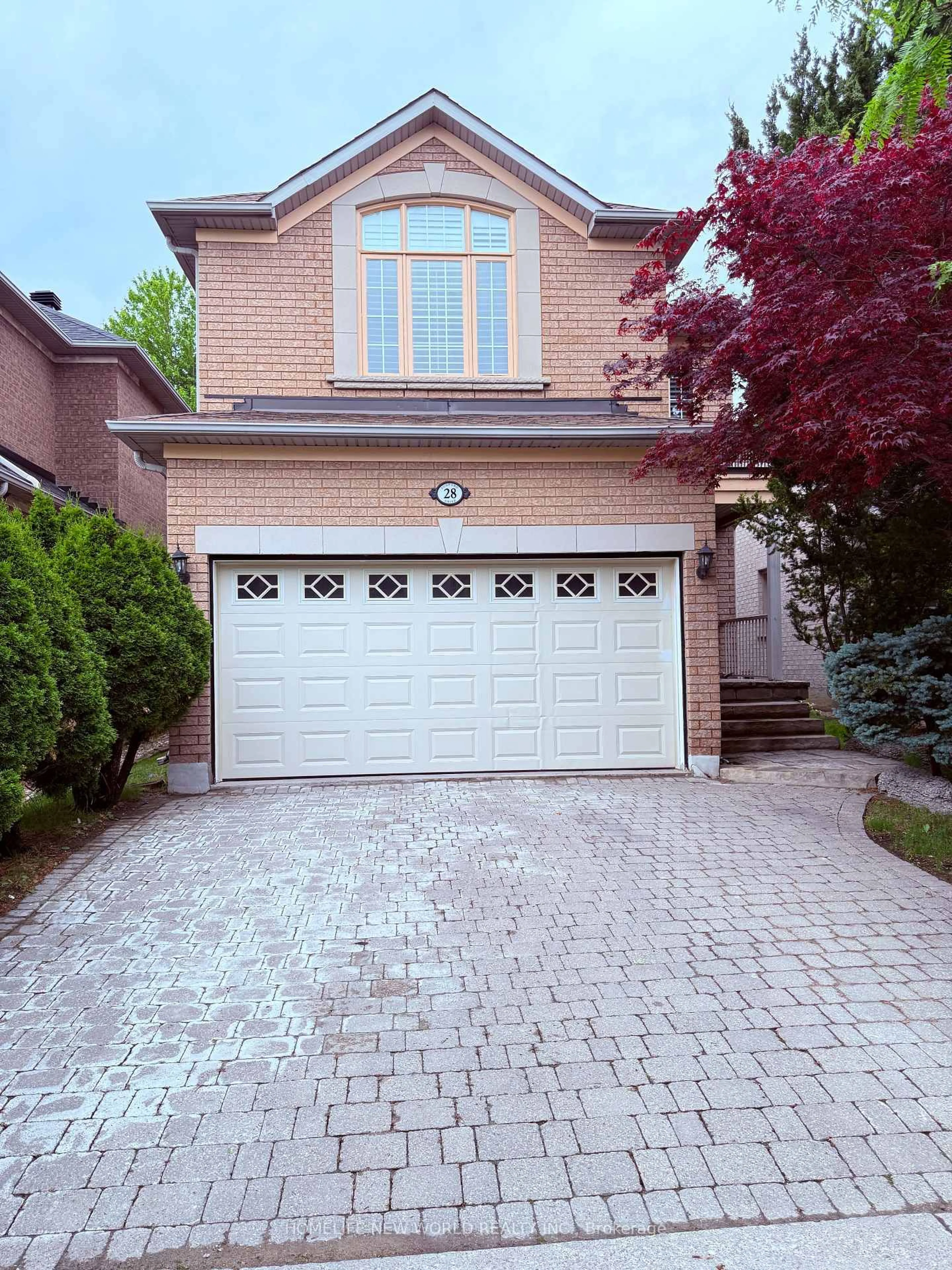 Home with brick exterior material, street for 28 Ludford Dr, Richmond Hill Ontario L4B 4G7