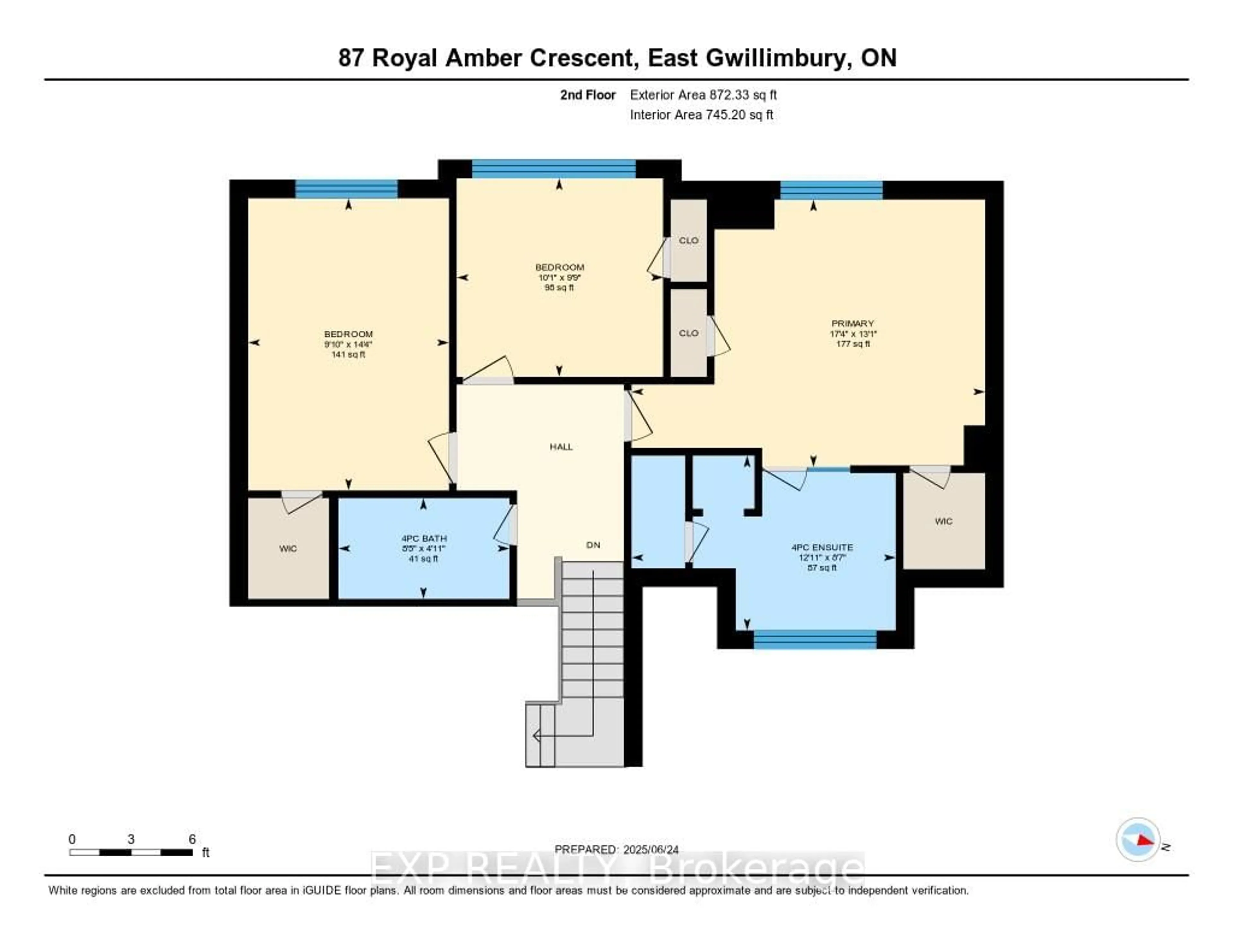 Floor plan for 87 Royal Amber Cres, East Gwillimbury Ontario L0G 1M0