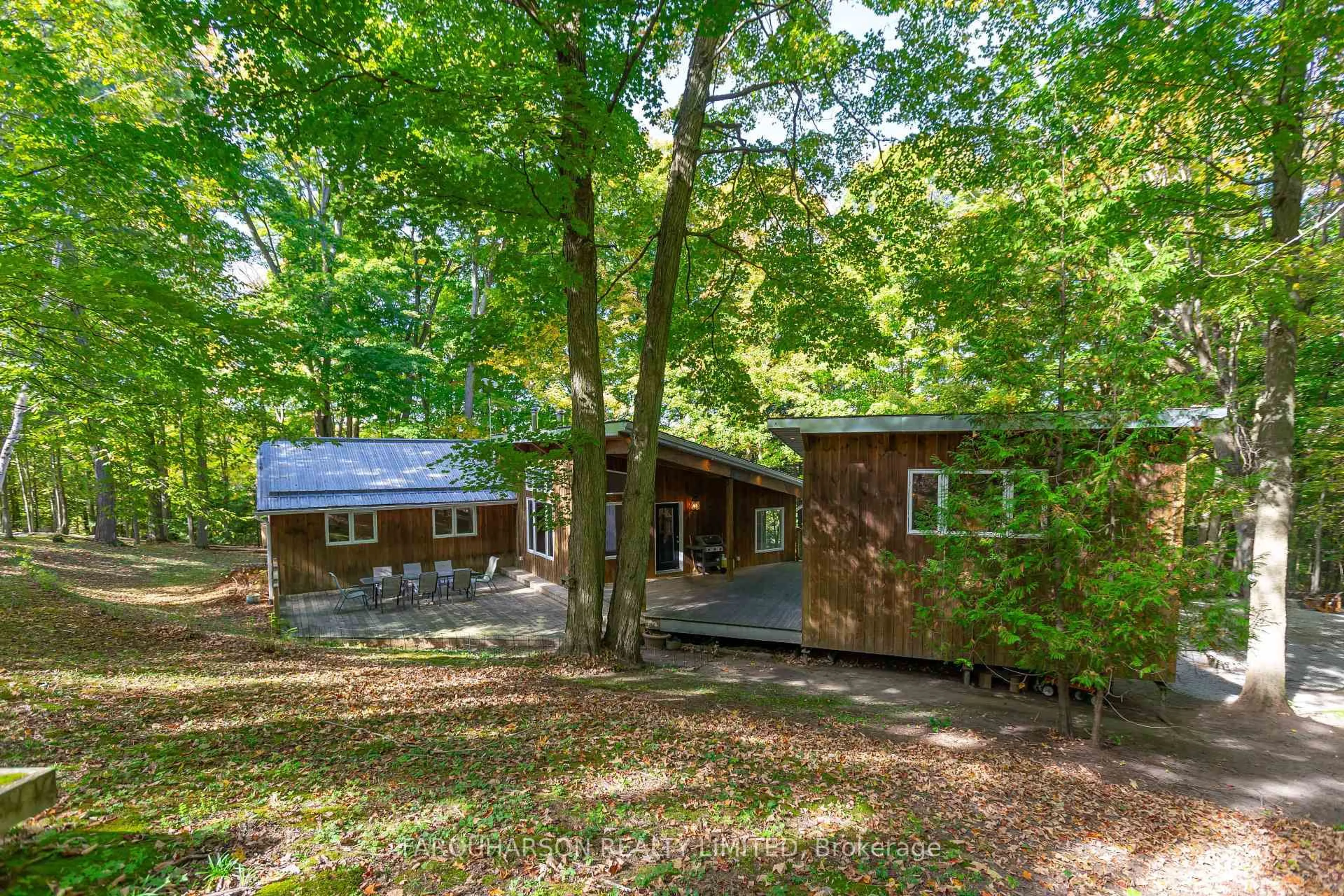 A pic from outside/outdoor area/front of a property/back of a property/a pic from drone, forest/trees view for 5889 Concession 2 Rd, Uxbridge Ontario L4A 7X4