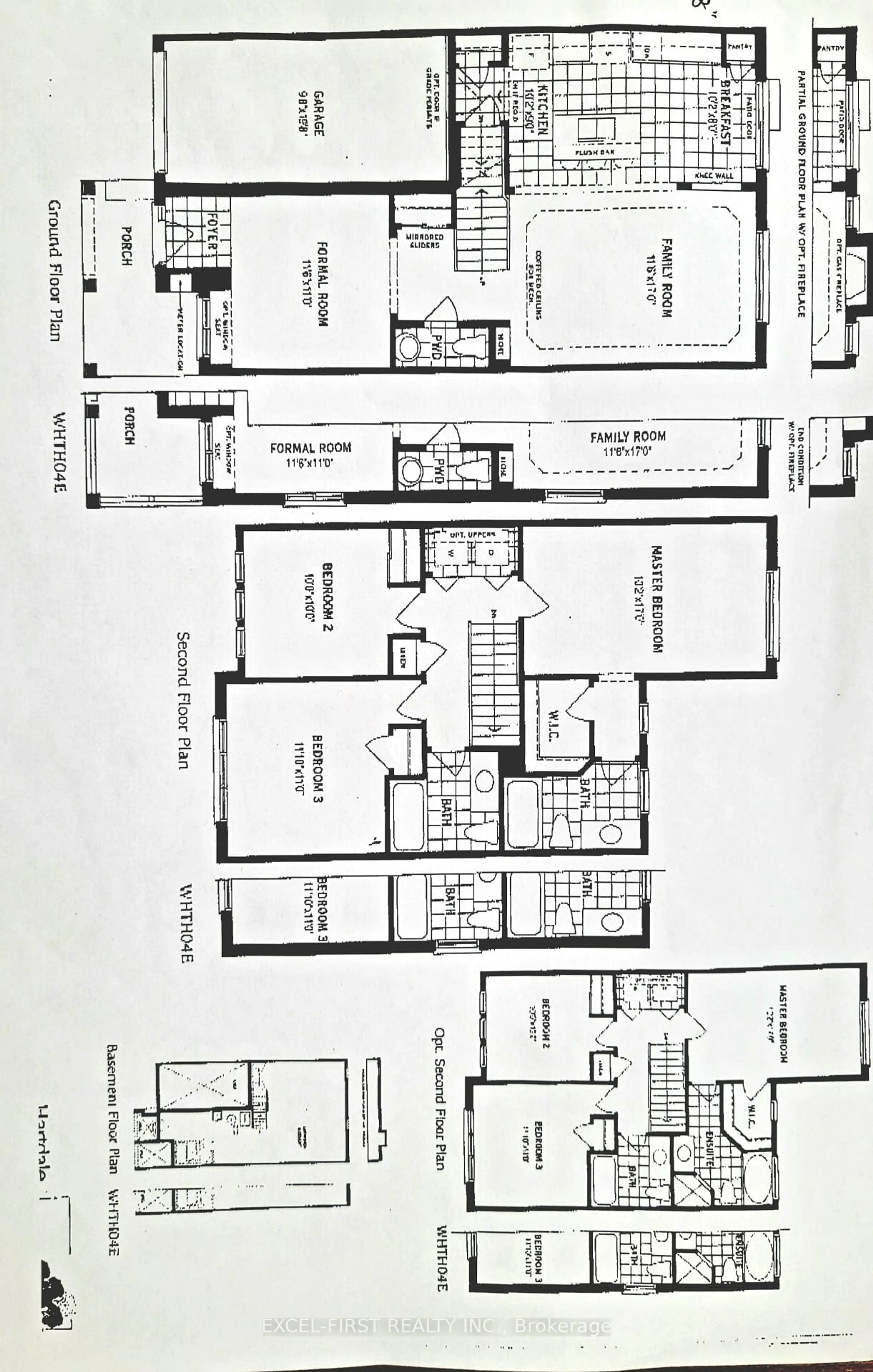 Floor plan for 265 Chilcott Cres, Newmarket Ontario L3X 3G7
