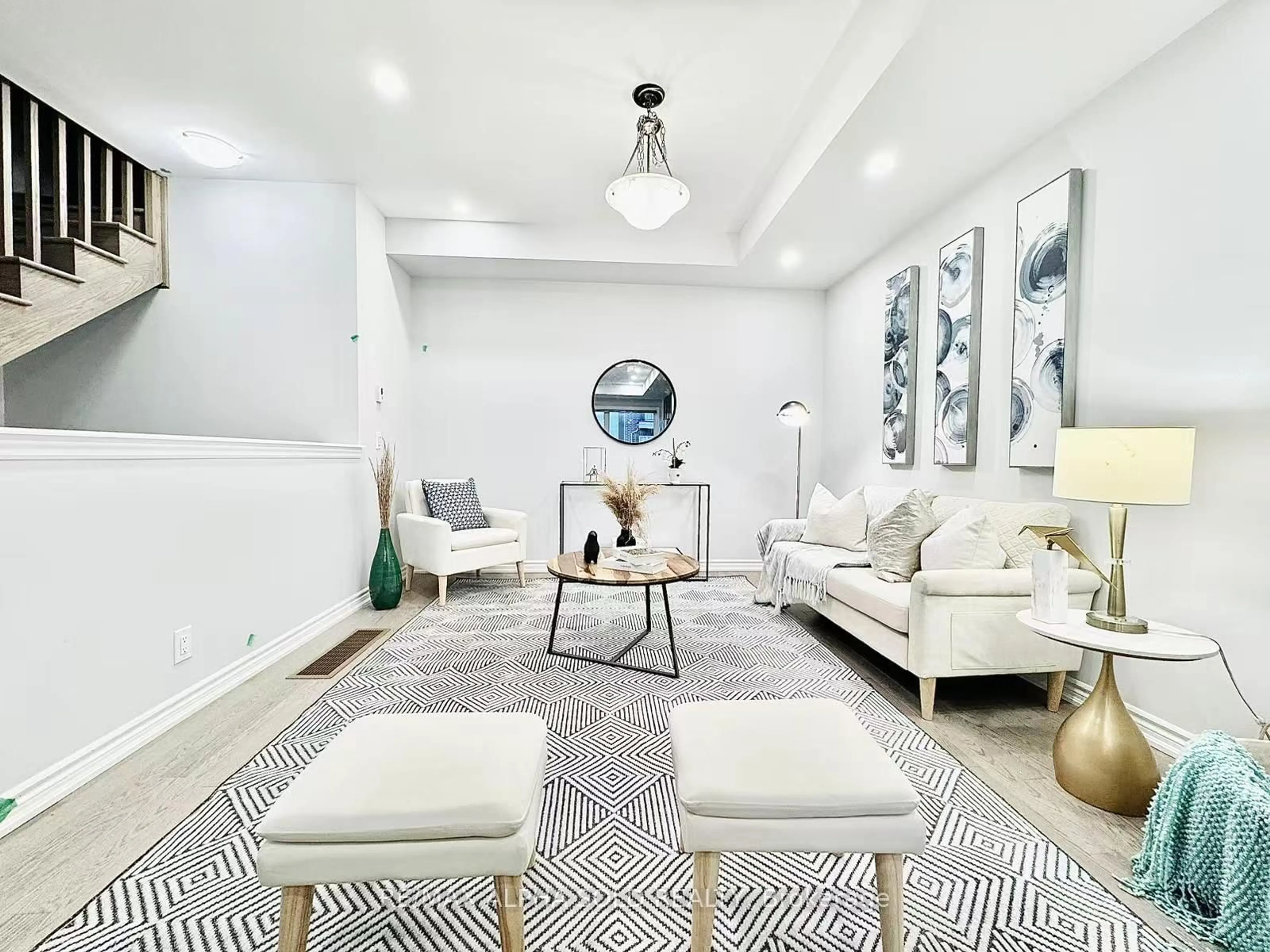 Living room with furniture, unknown for 40 Herman Gilroy Lane, Markham Ontario L6C 3L7