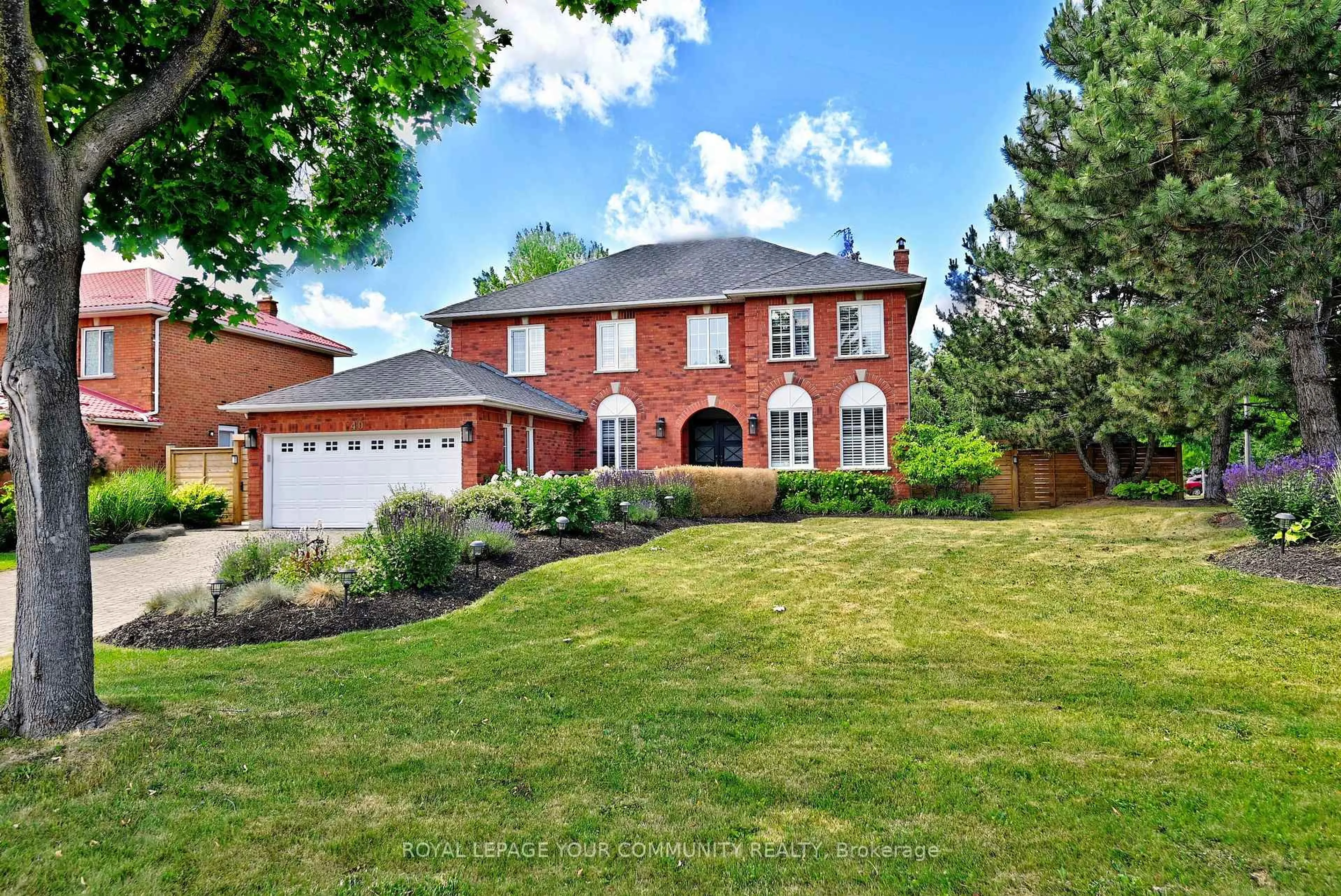 Home with brick exterior material, street for 40 FRANKIE Lane, Vaughan Ontario L4L 7J9