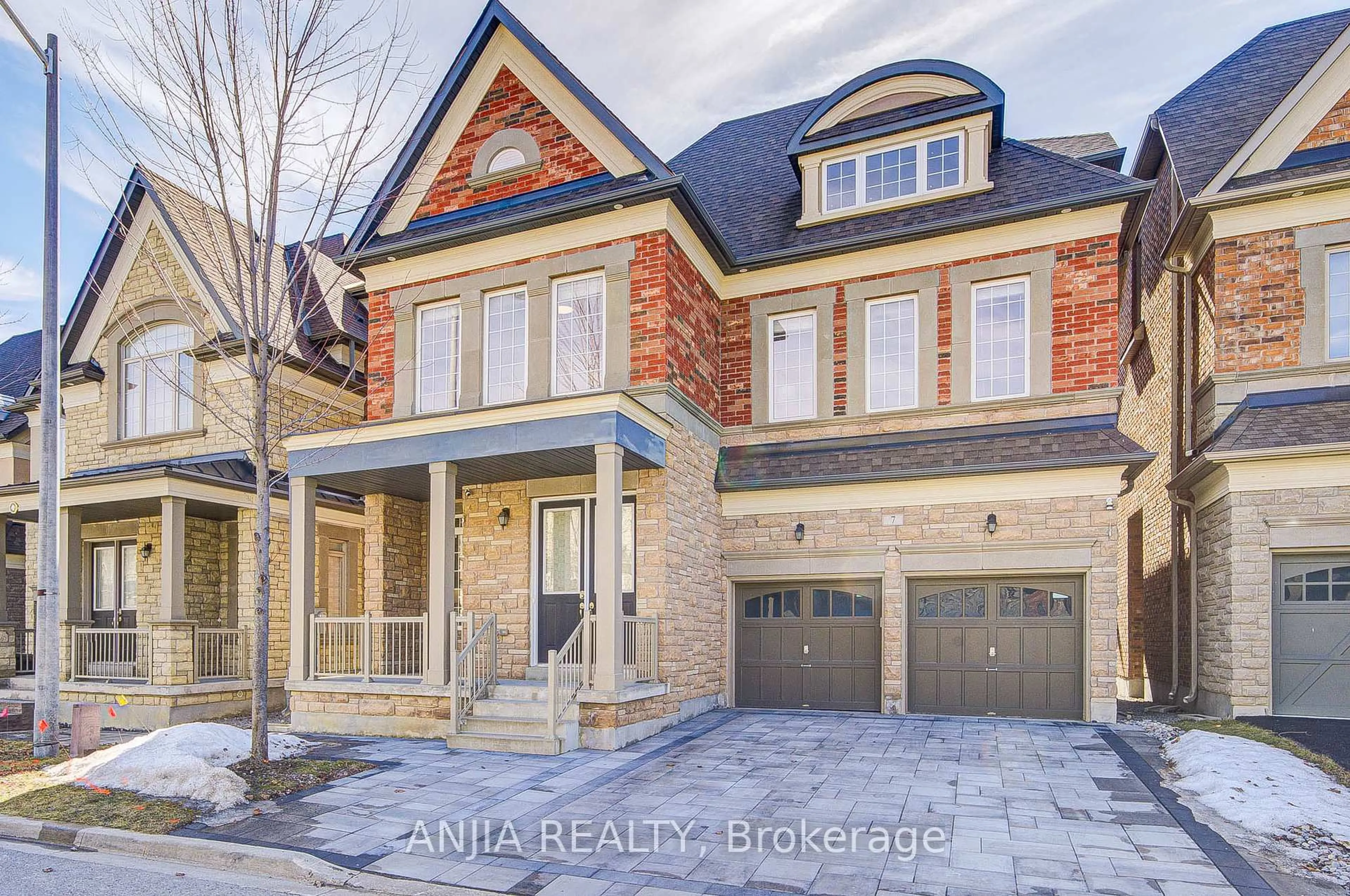 Home with brick exterior material, street for 7 Mario Ave, Markham Ontario L6C 0X8