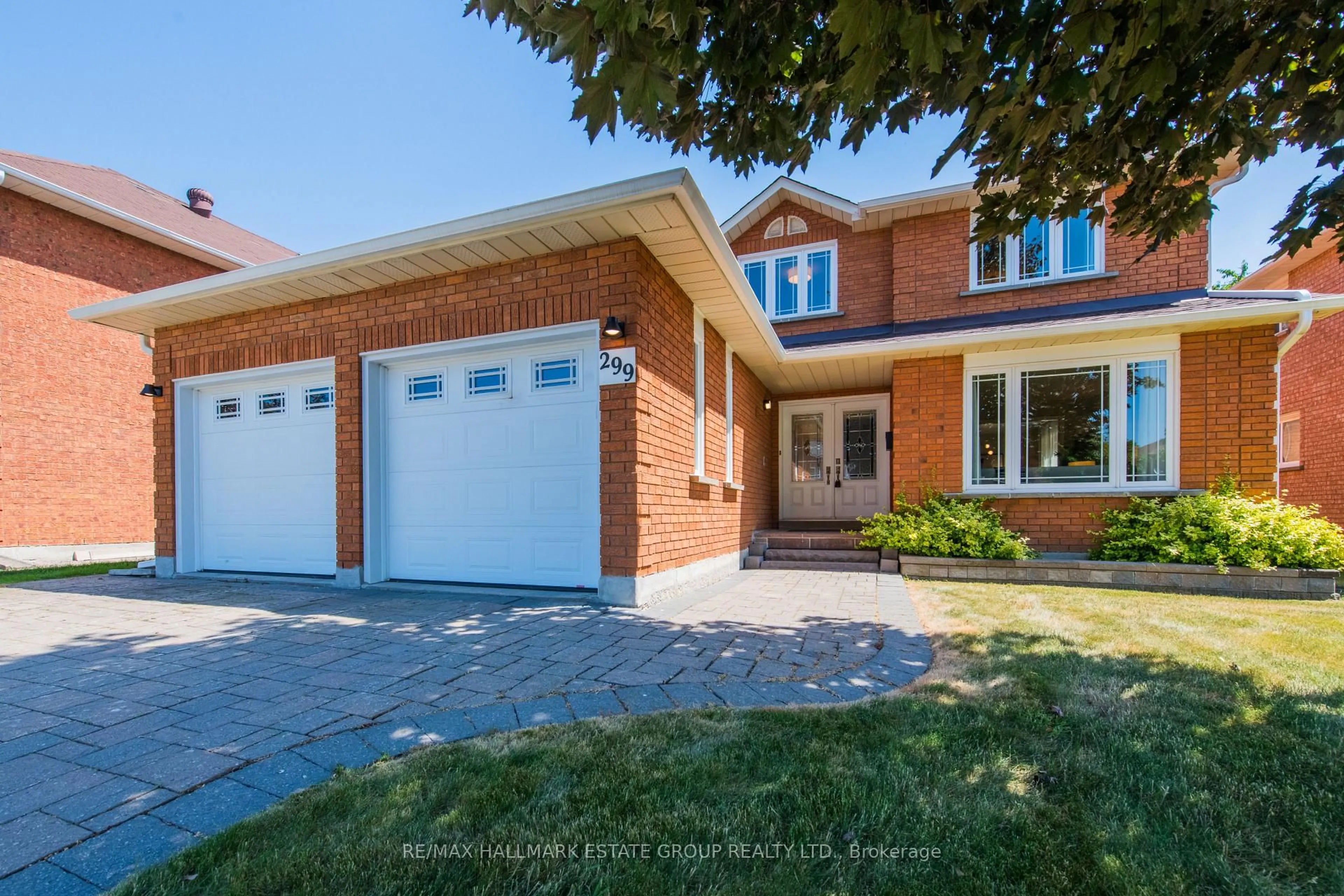 Home with brick exterior material, street for 299 Valleymede Dr, Richmond Hill Ontario L4B 2C6
