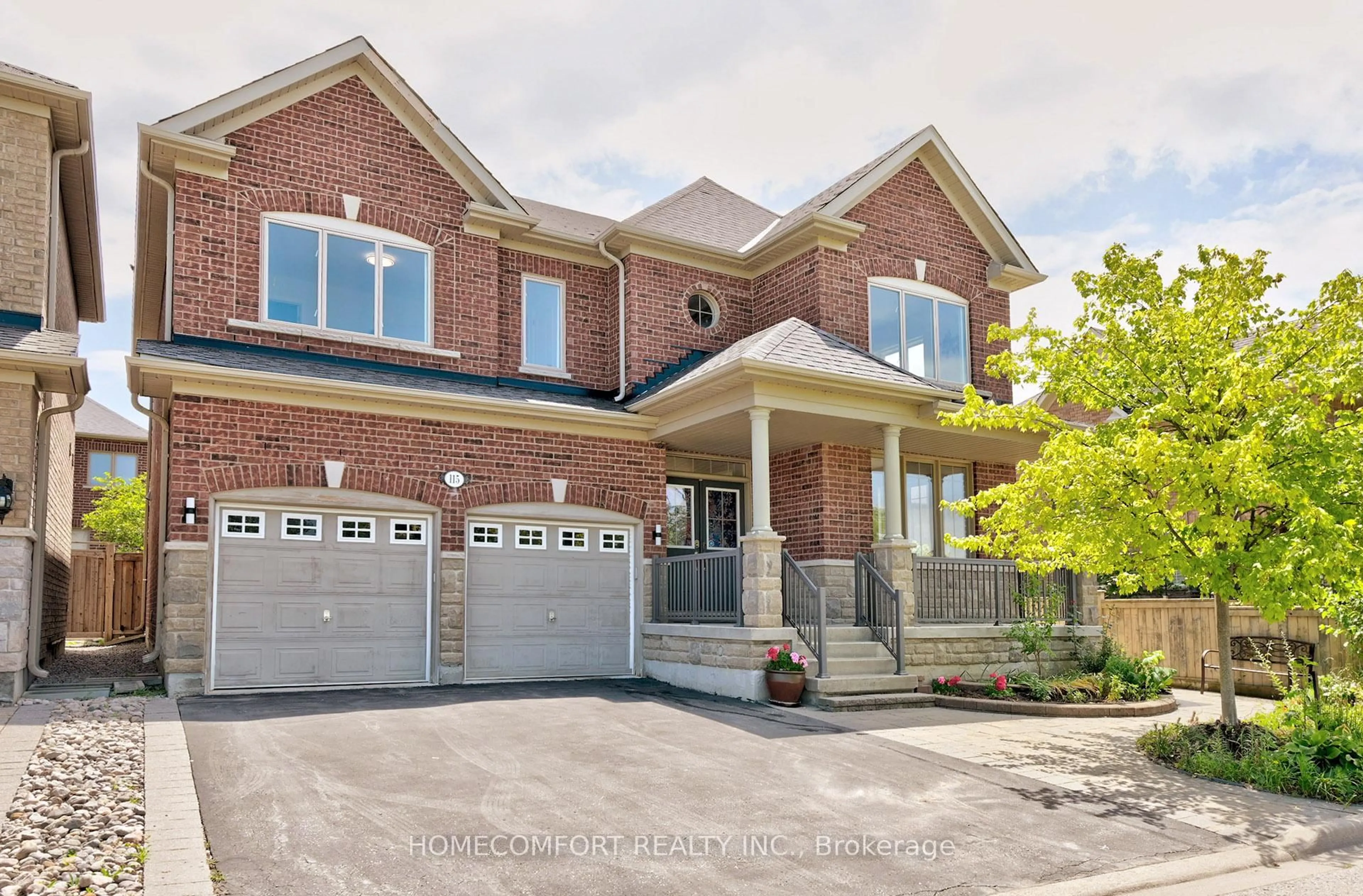 Home with brick exterior material, street for 115 Darren Hill Tr, Markham Ontario L6E 0M3