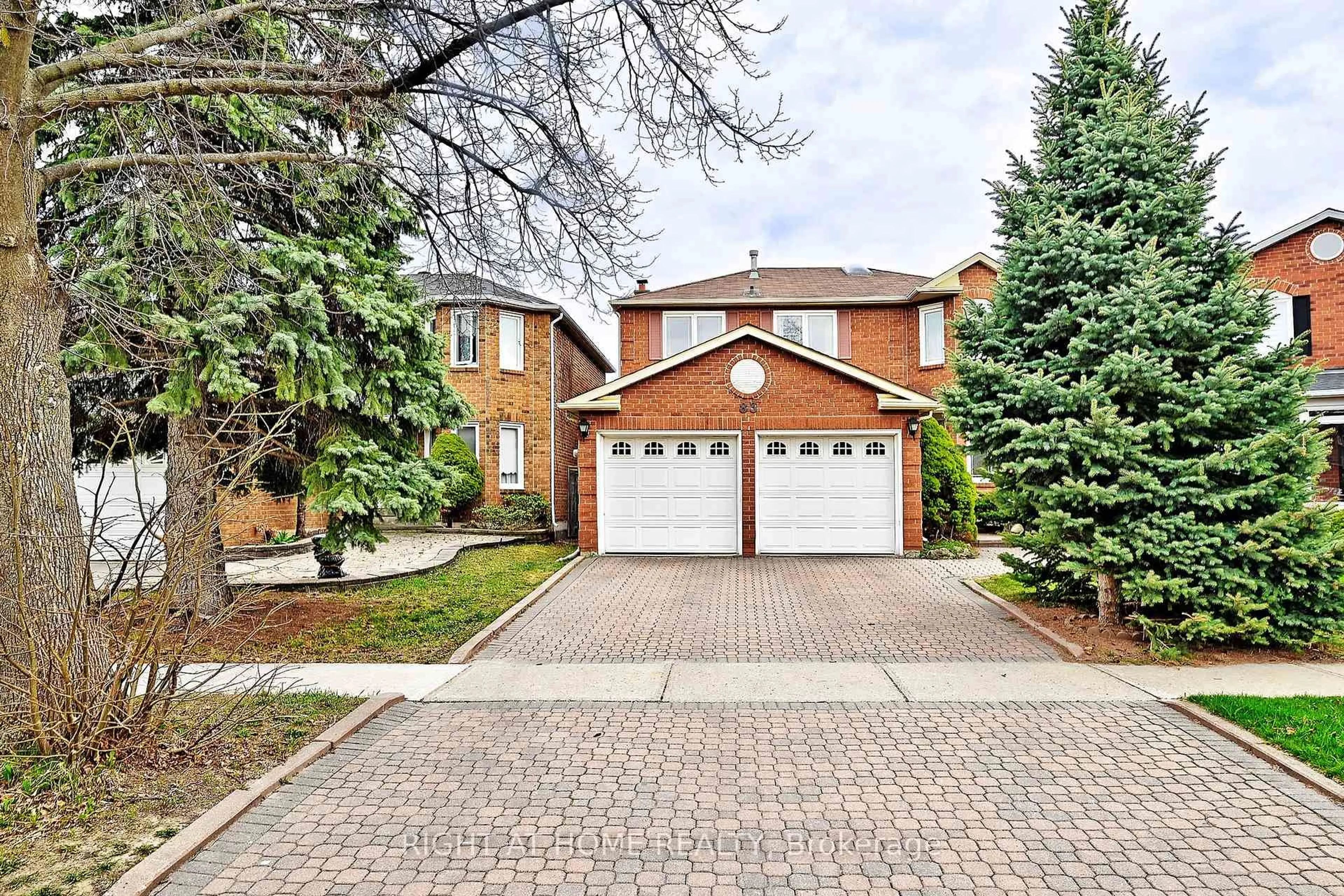 Home with brick exterior material, street for 83 Maques Lane, Vaughan Ontario L4J 6S9
