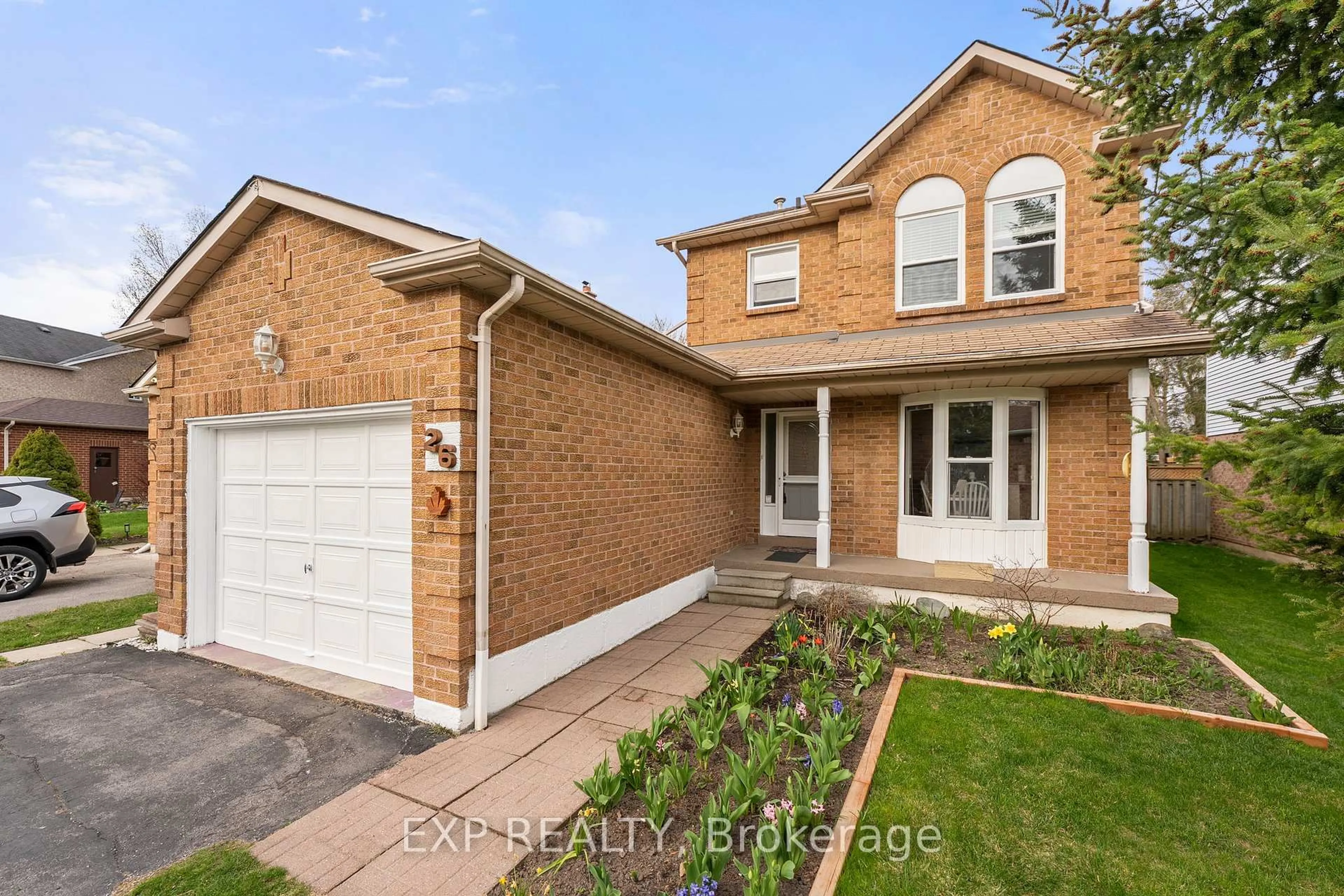 Home with brick exterior material, street for 26 Kyle Cres, Georgina Ontario L4P 3P5