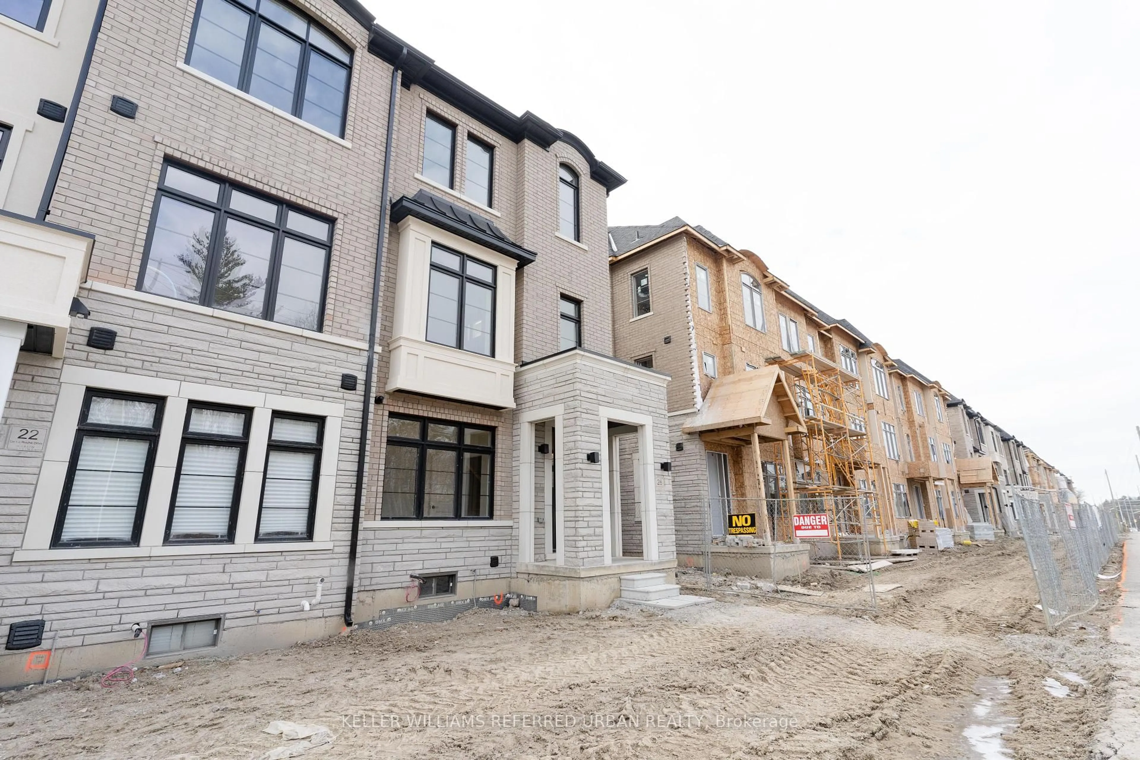 Home with brick exterior material, street for 26 De La Roche Dr, Vaughan Ontario L4H 5G4