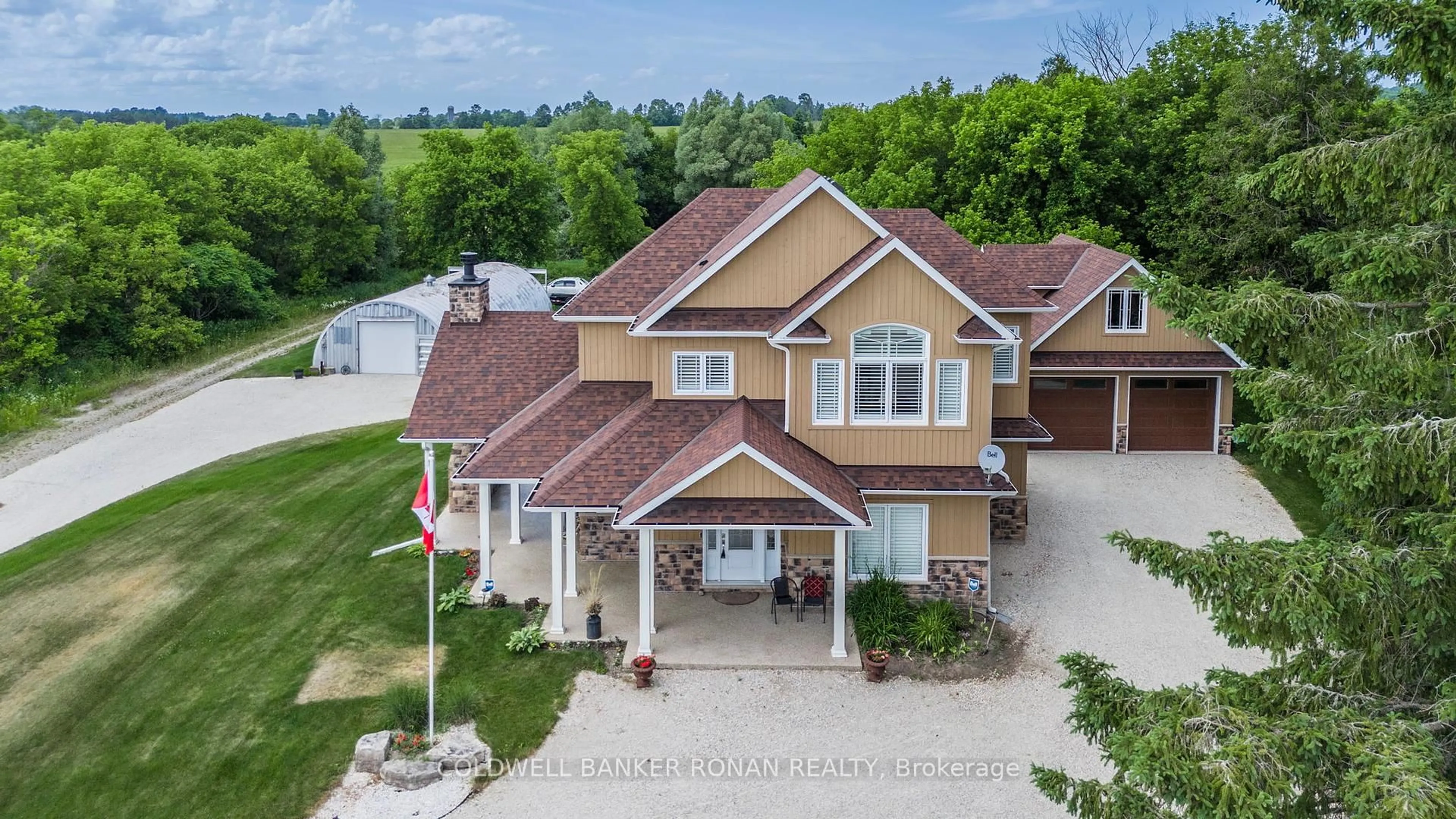A pic from outside/outdoor area/front of a property/back of a property/a pic from drone, street for 6298 4th Line, New Tecumseth Ontario L0G 1W0