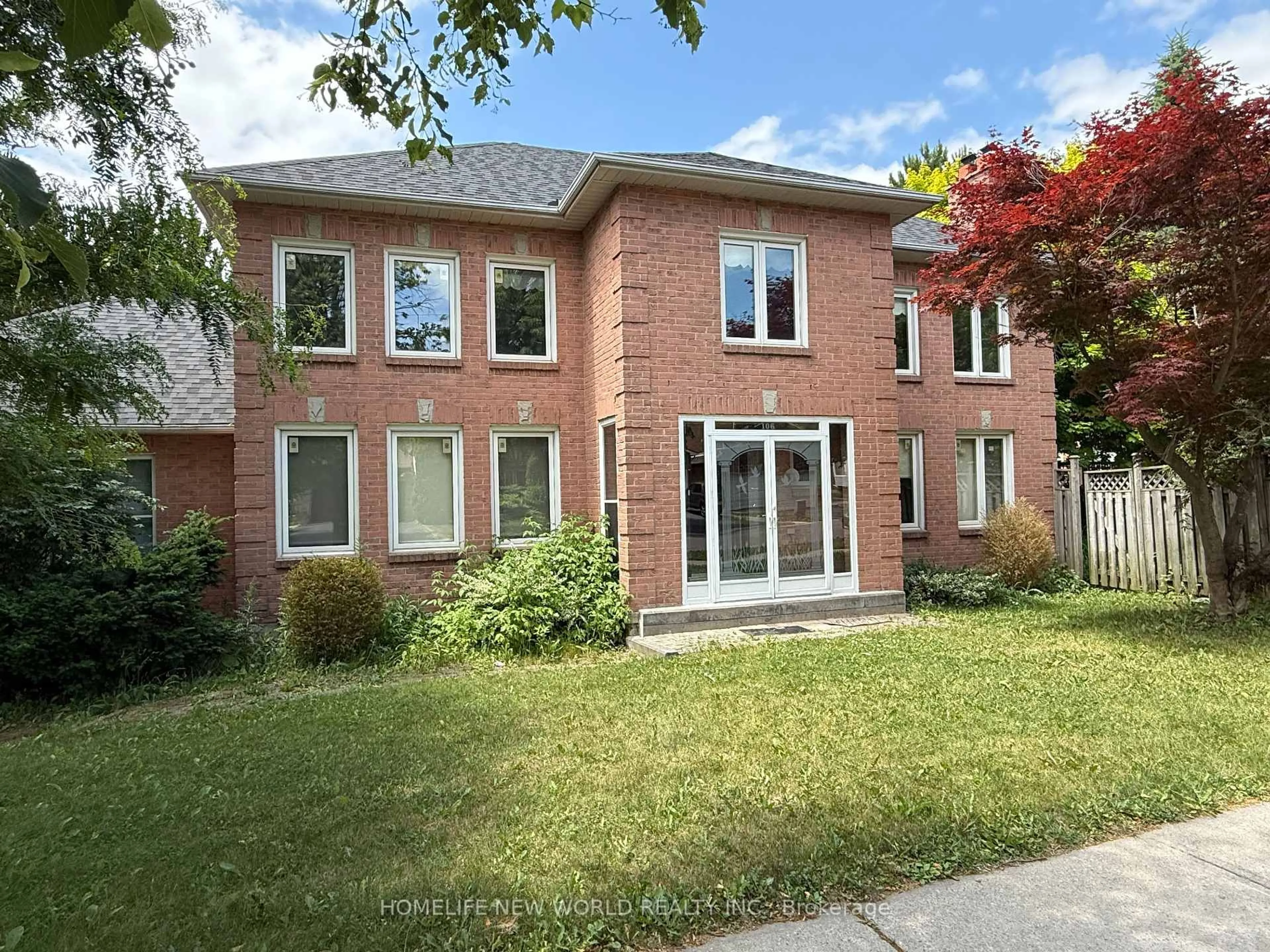 Home with brick exterior material, street for 106 Morrison Cres, Markham Ontario L3R 9K8