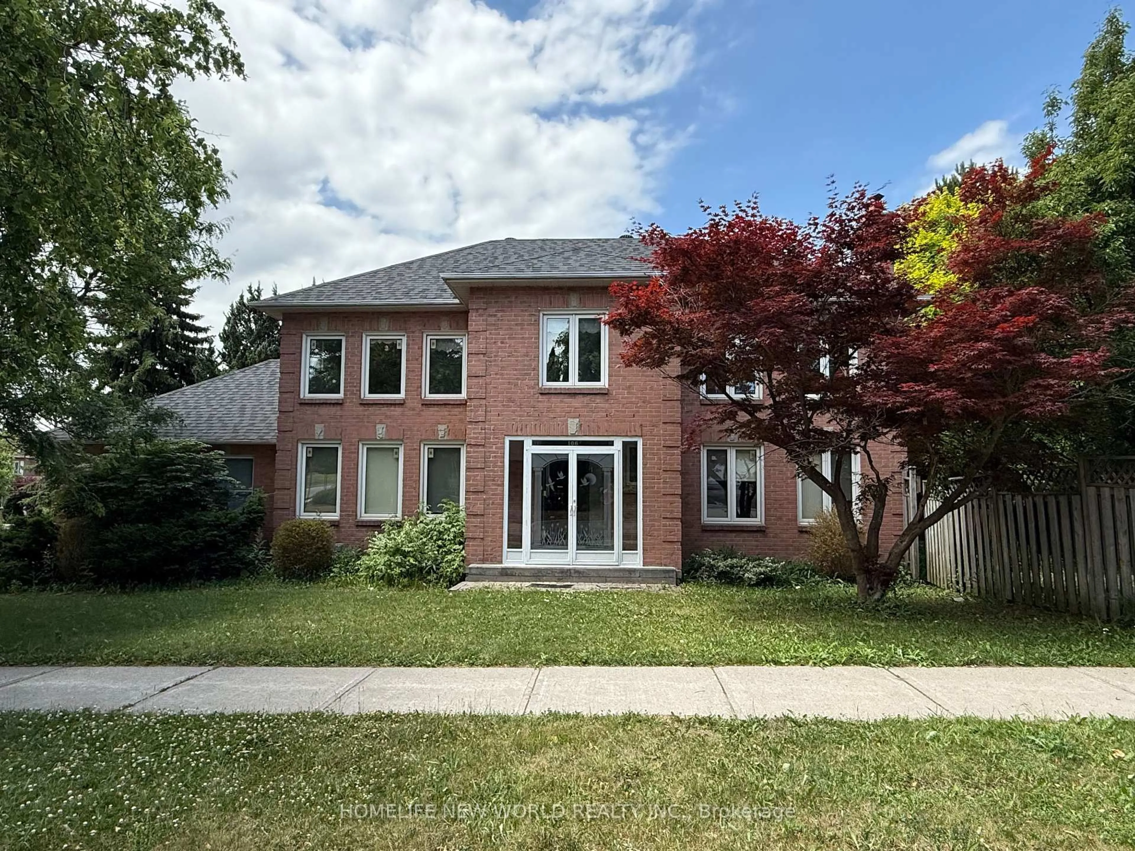 Home with brick exterior material, street for 106 Morrison Cres, Markham Ontario L3R 9K8