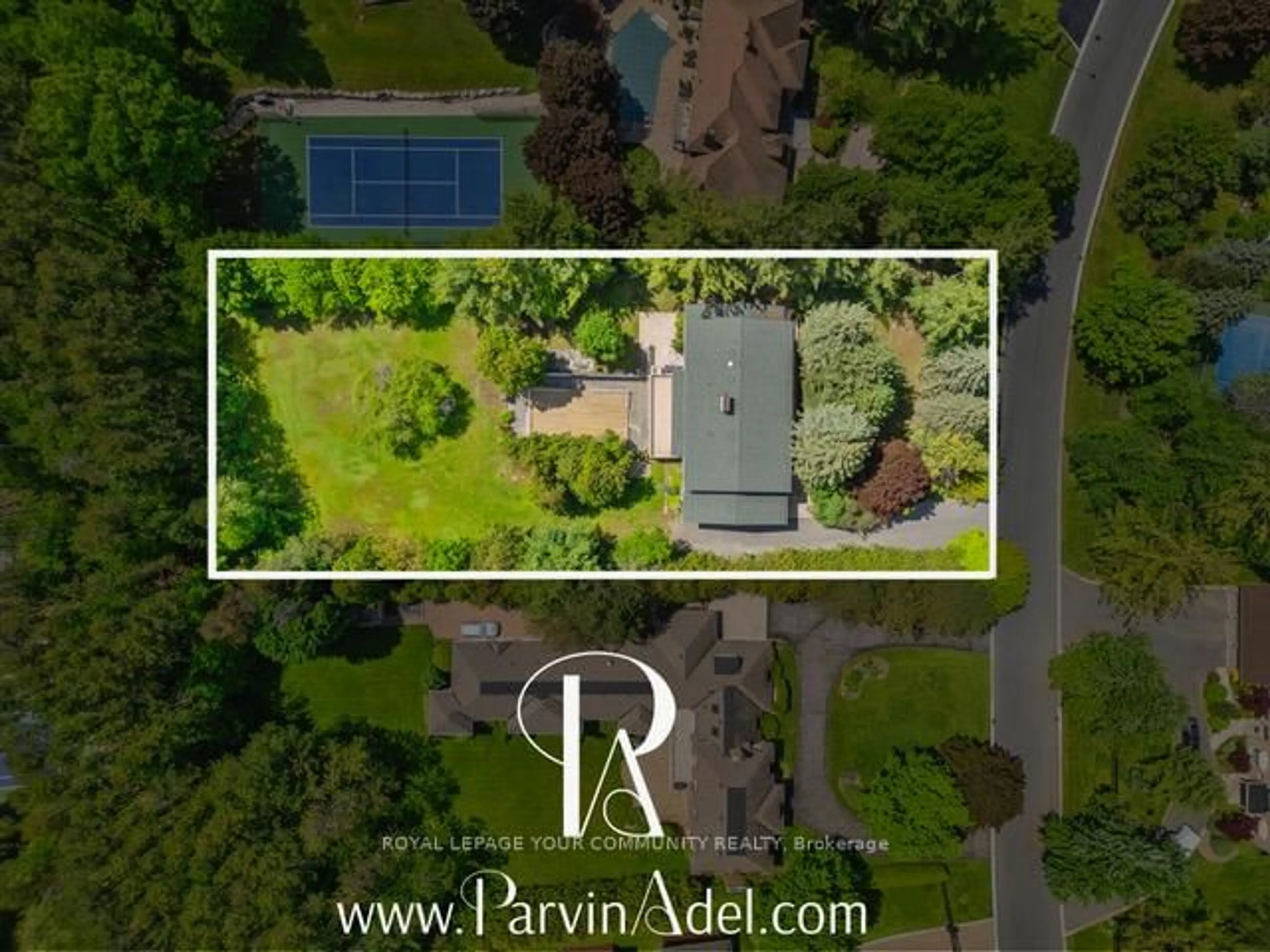 A pic from outside/outdoor area/front of a property/back of a property/a pic from drone, unknown for 55 Rebecca Crt, Vaughan Ontario L6A 1G2