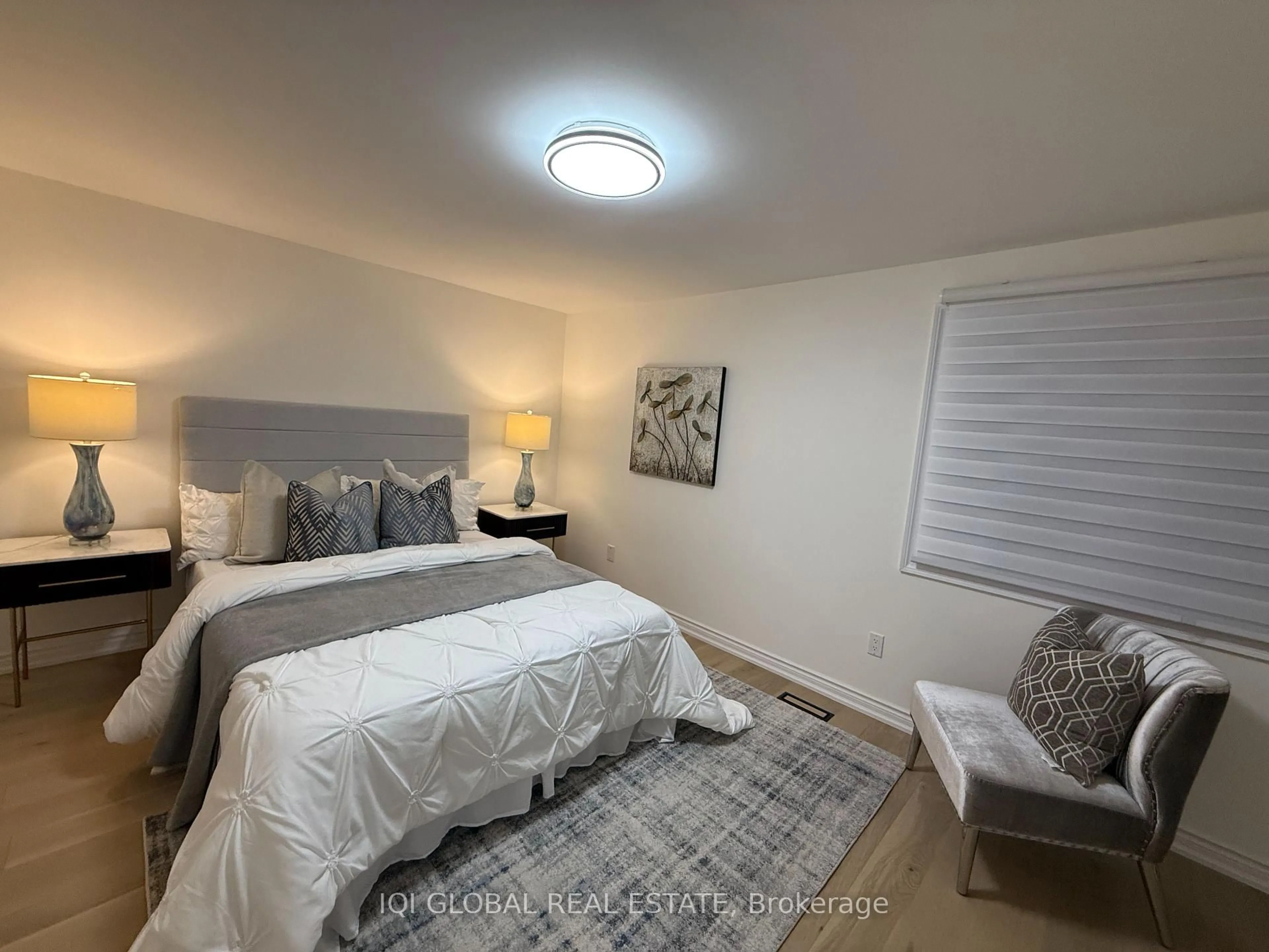 Bedroom with bed, unknown for 27 Providence Cres, Markham Ontario L3R 4L7