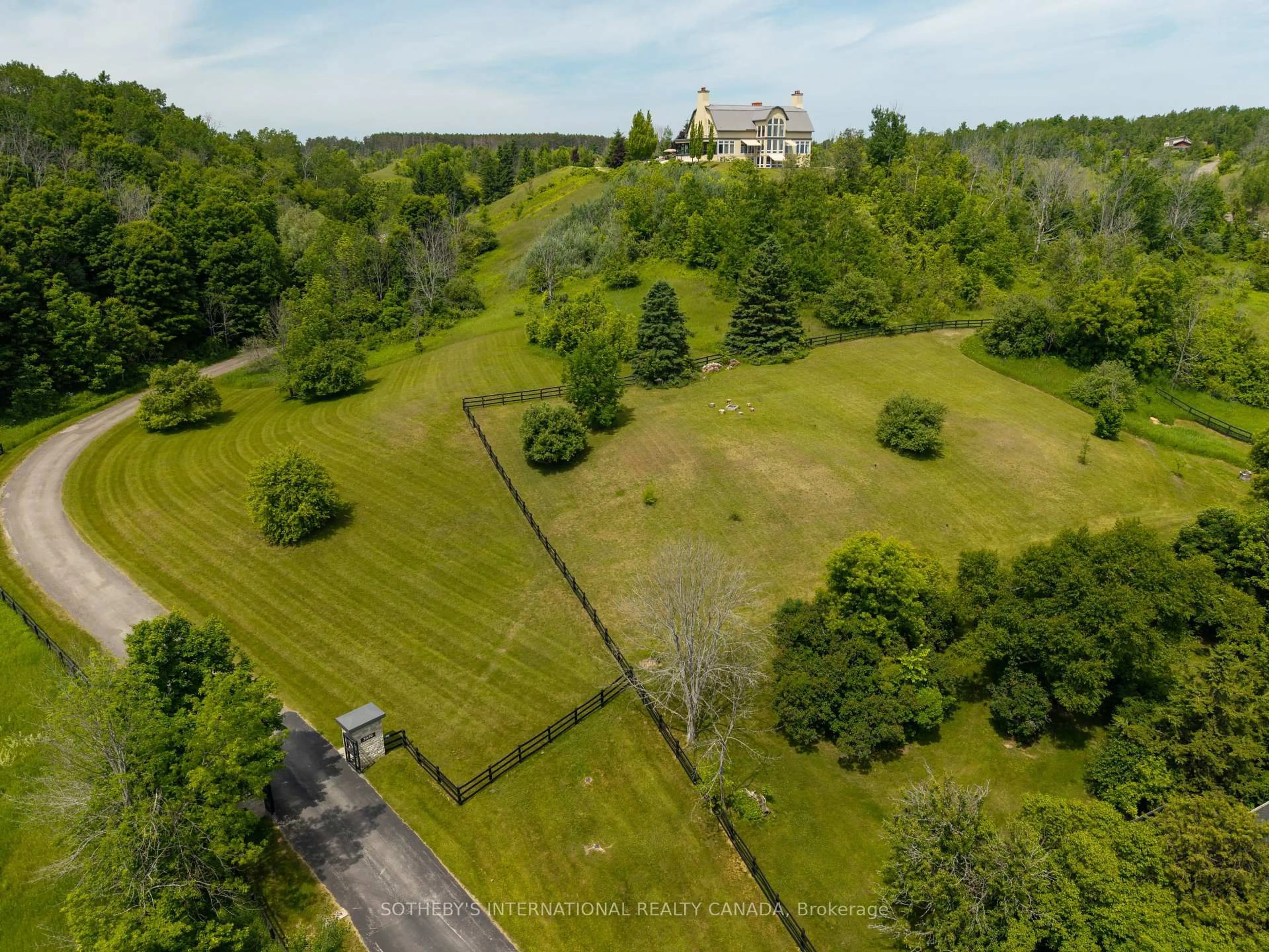 A pic from outside/outdoor area/front of a property/back of a property/a pic from drone, forest/trees view for 3030 Concession Road 3, Adjala-Tosorontio Ontario L0N 1P0