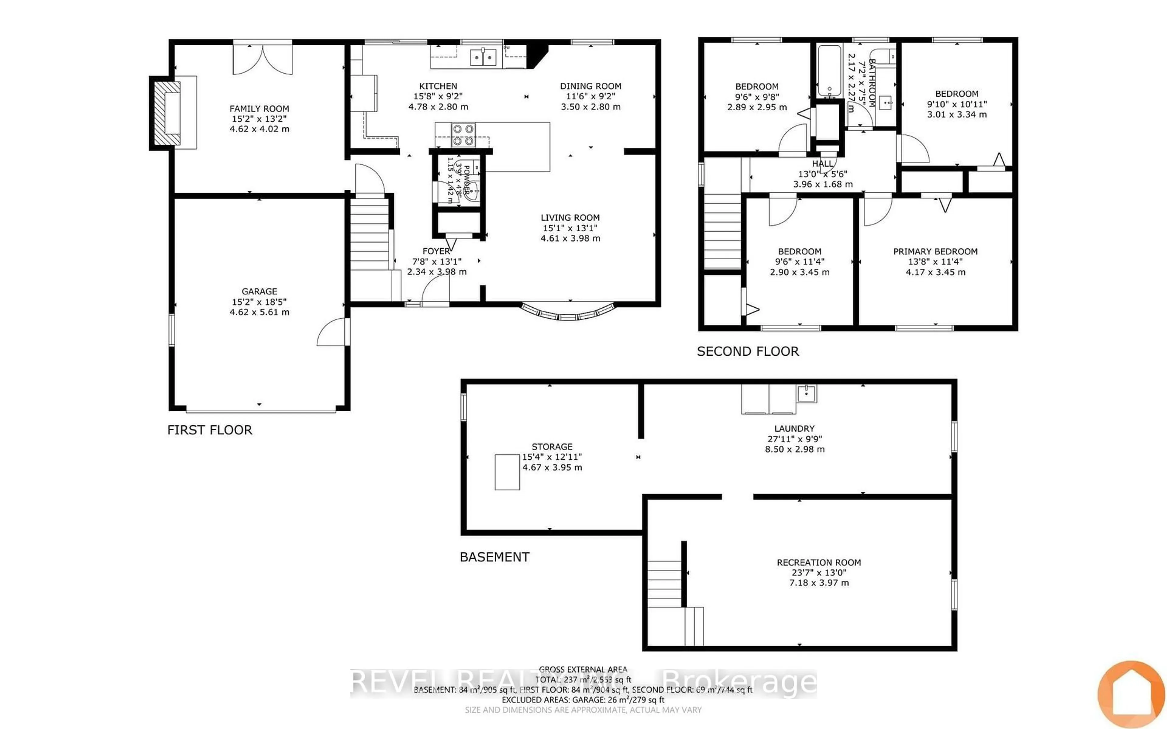 Floor plan for 21 Adeline Ave, New Tecumseth Ontario L0G 1W0