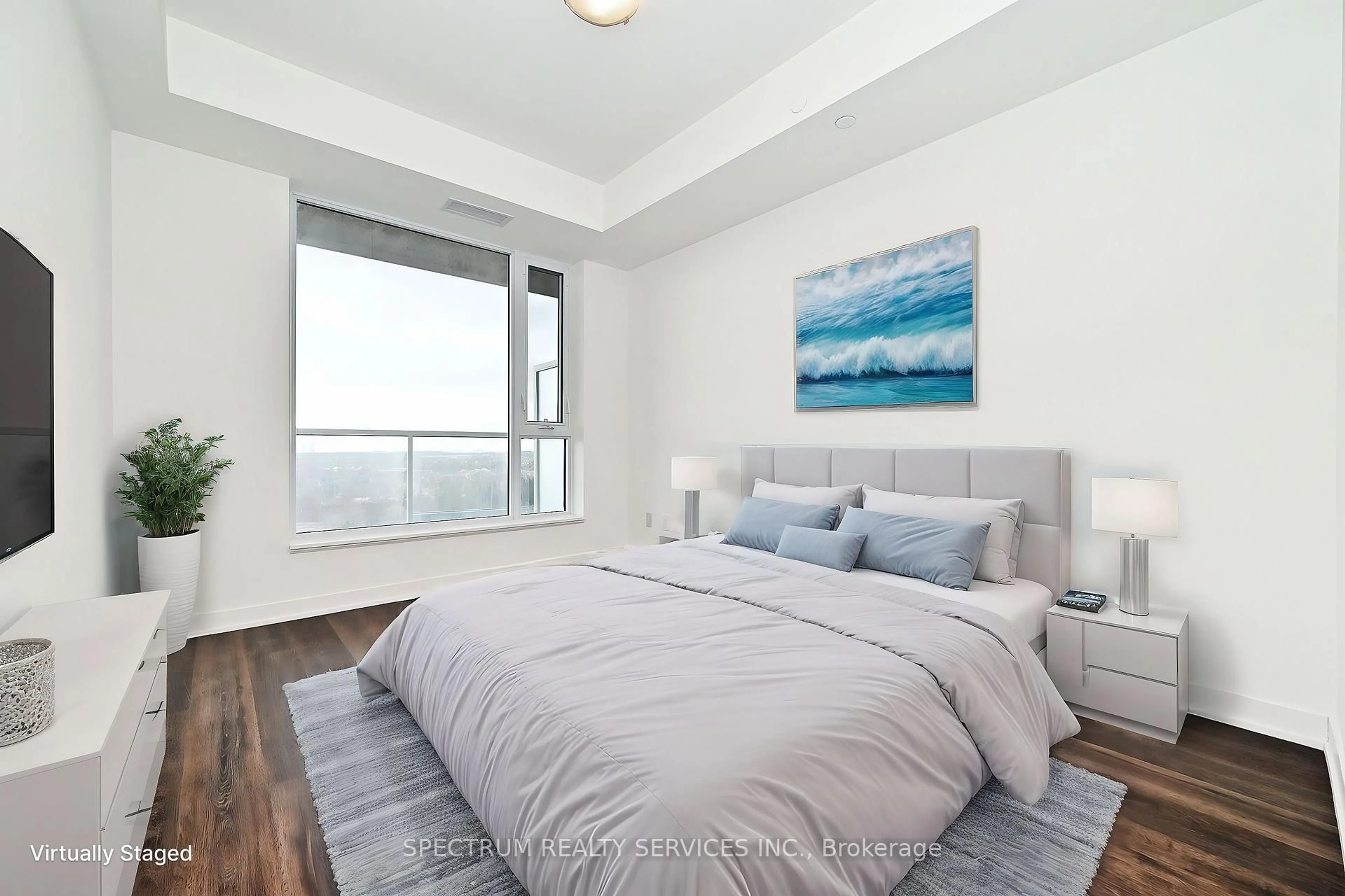 Bedroom with bed, unknown for 2 David Eyer Rd #1030, Richmond Hill Ontario L4S 0N6