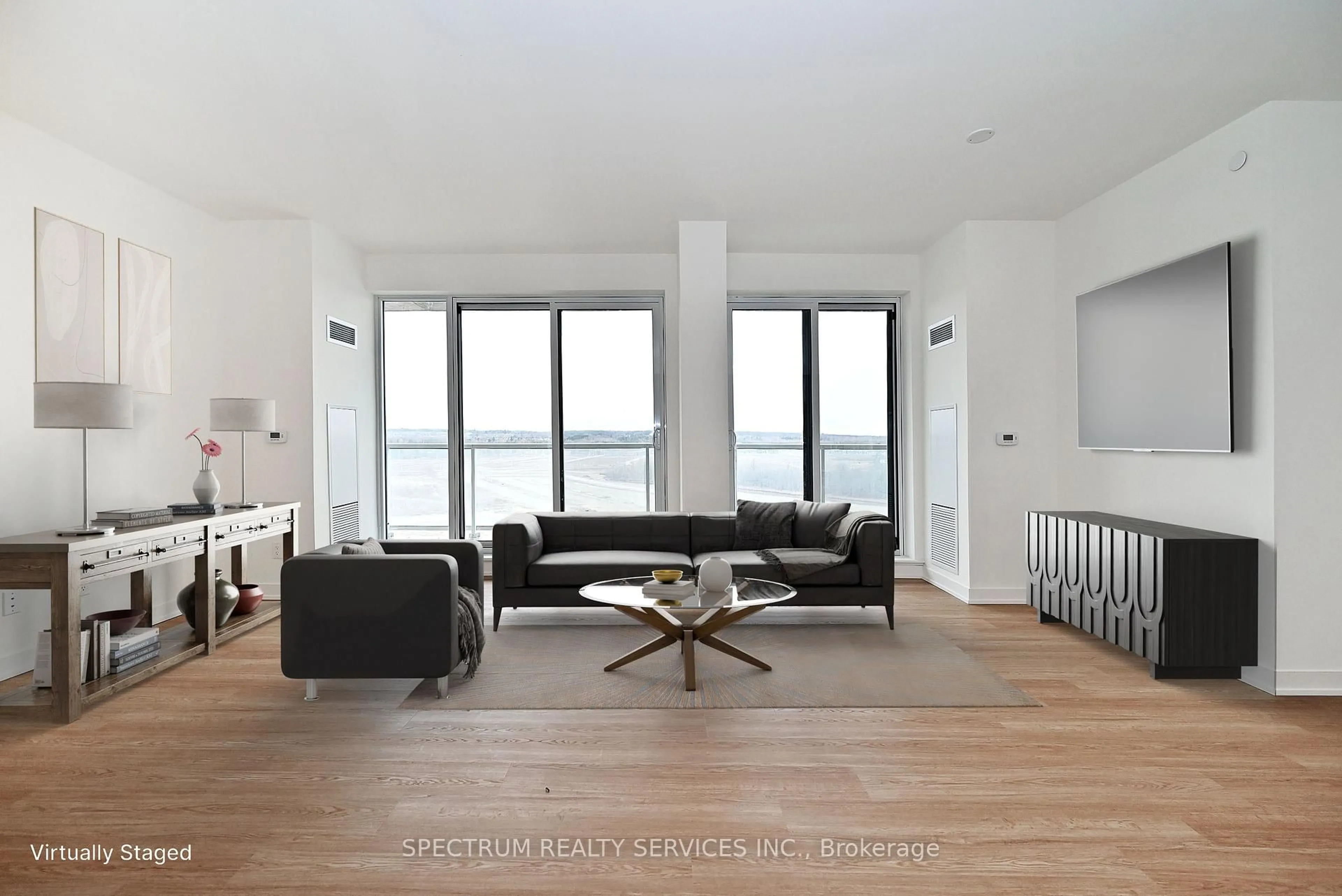 Living room with furniture, unknown for 2 David Eyer Rd #1027, Richmond Hill Ontario L4S 0N6